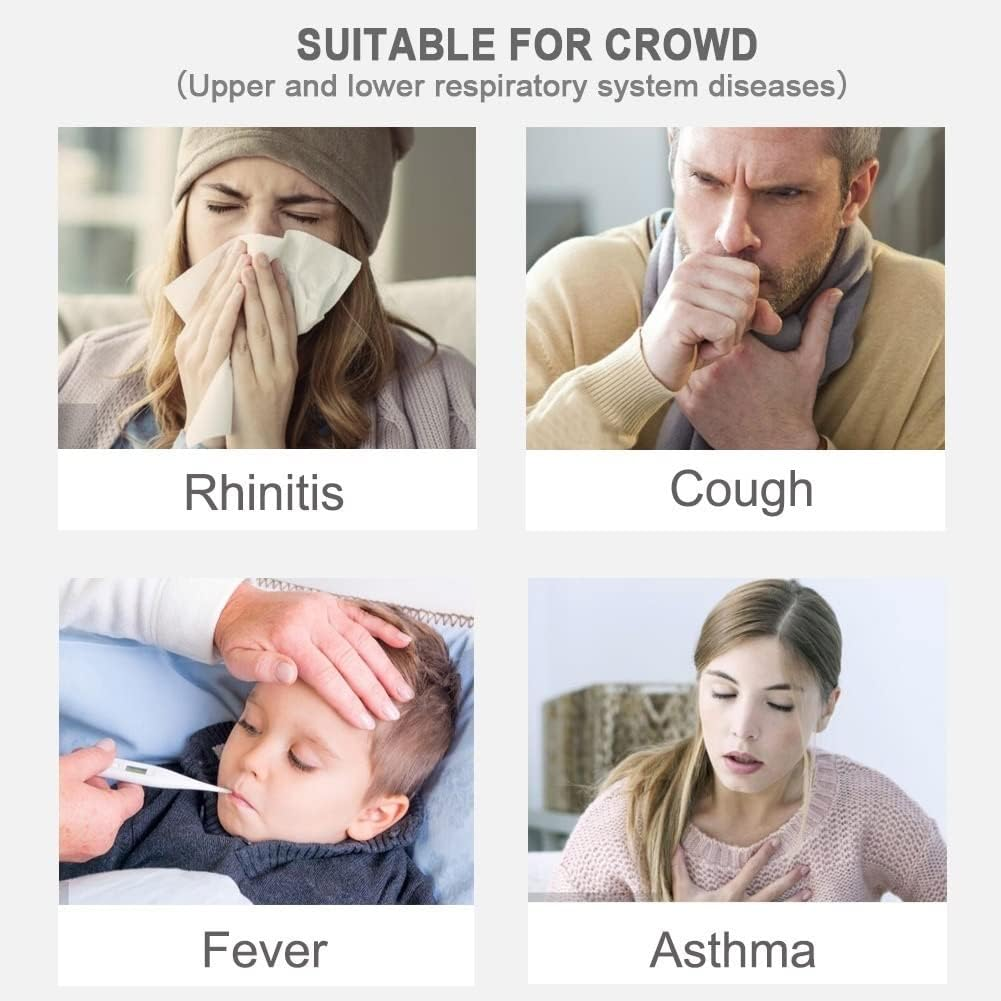 Nebulizer Direct Patient Interface, Nebulizer with Exquisite Design, for Adults and Kids, Effective for OTC Home Use image number 5