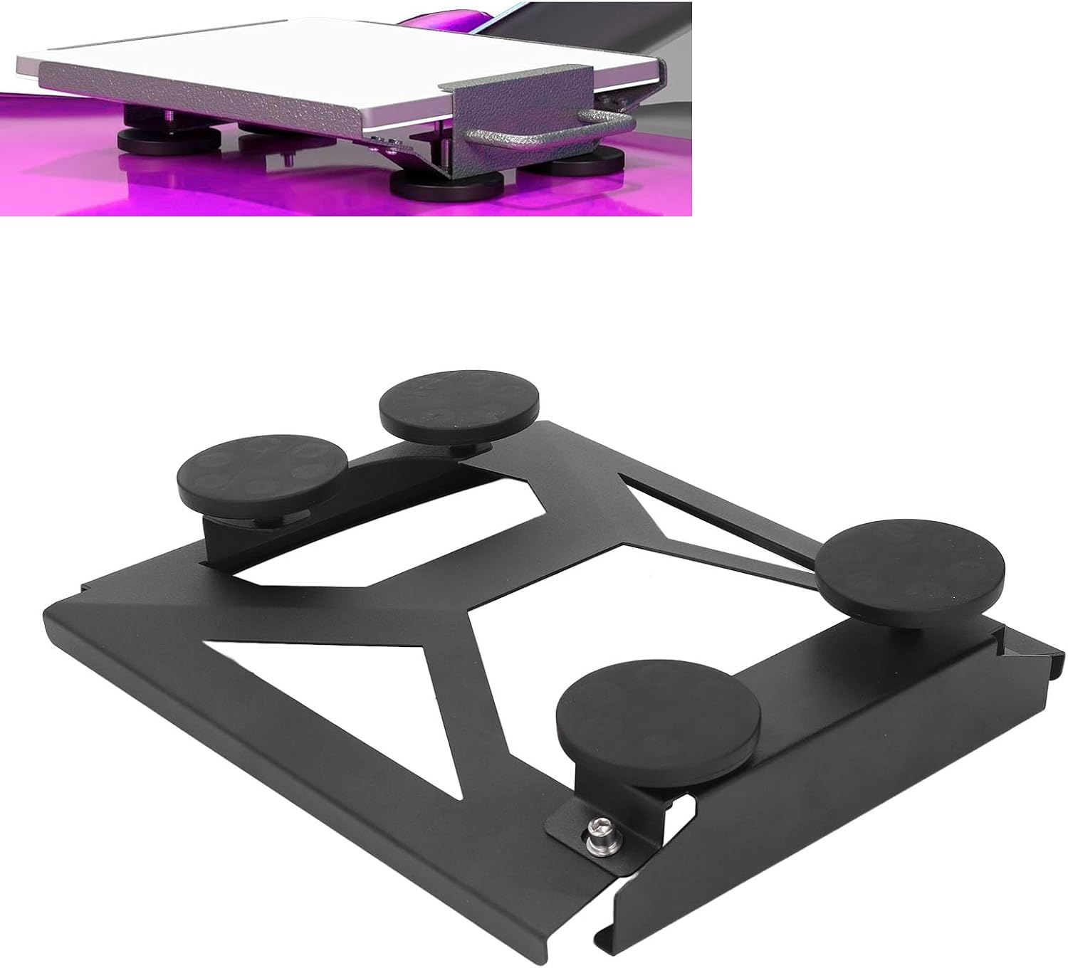 Mini Car Mount, Mini Sunroof Suction Cup Mount, Roof Mounting Kit for Car and Sunroofs, 4 Powerful Magnets, Support up to 200 Pounds, Alloy Steel for RV image number 2