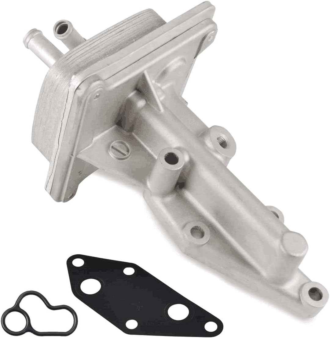 Engine Oil Cooler Kit with Gasket Compatible with Nissan Altima Sentra Rogue 2.5L 2007-2013 Replaces 21300-JA06A 21304-JA00A image number 2