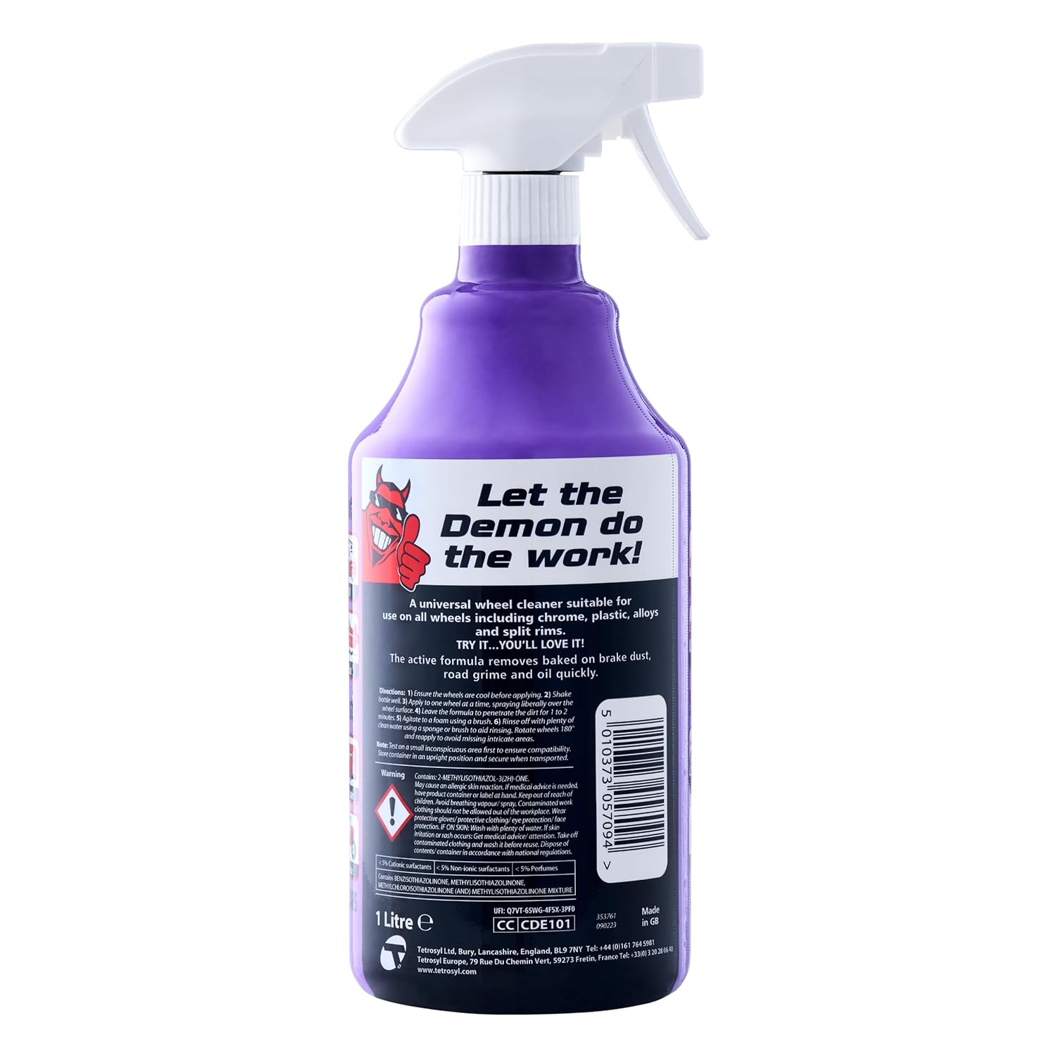 Carplan Demon Wheels - Fast Wheel Cleaner, 1 Litre image number 1
