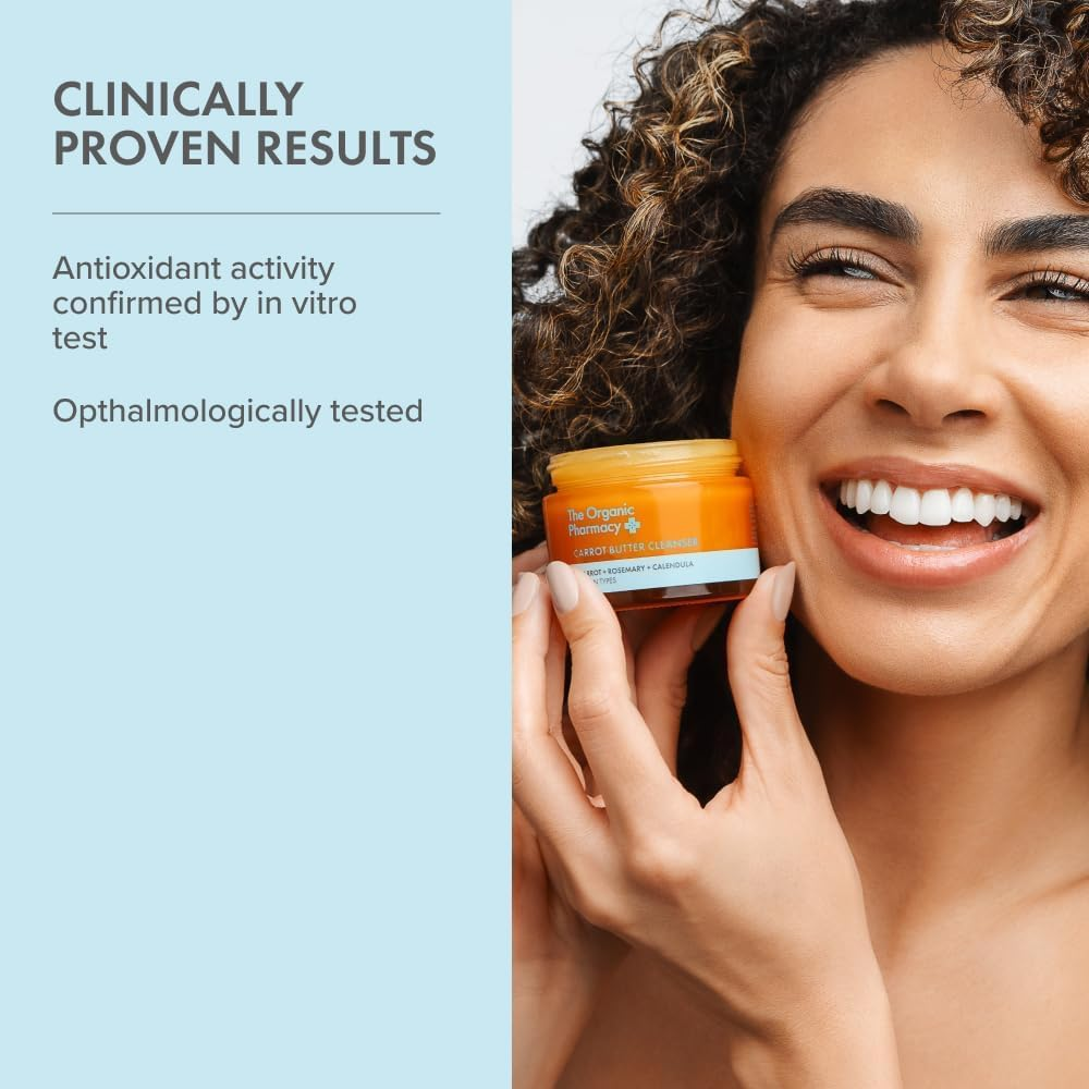 The Organic Pharmacy - Carrot Butter Cleanser 50 Ml (TOPSCCBE00150) /Skin Care image number 3
