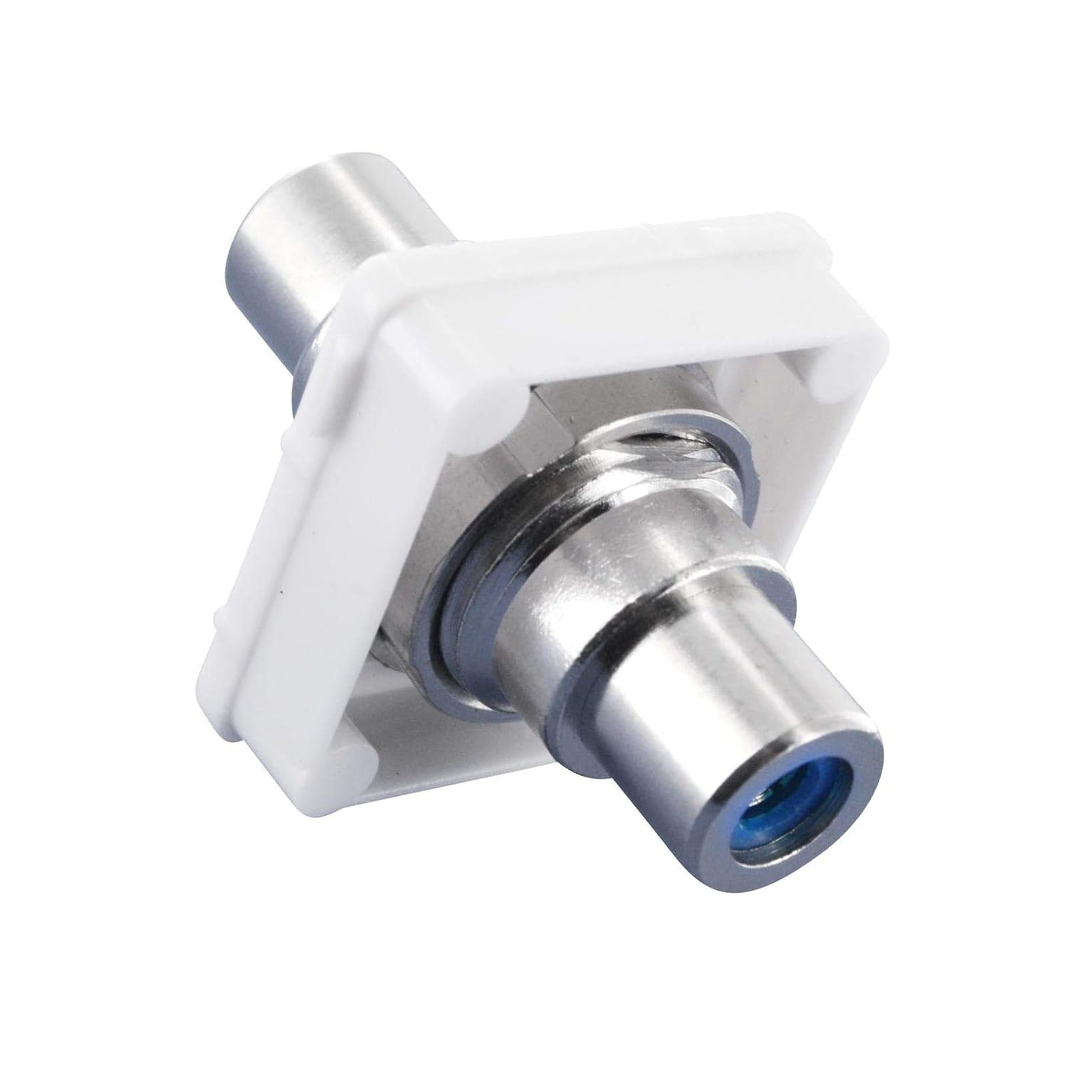 Single RCA Blue Female Plug for Clipsal Wall Plates DIY Home Theatre Hi-Fi image number 1