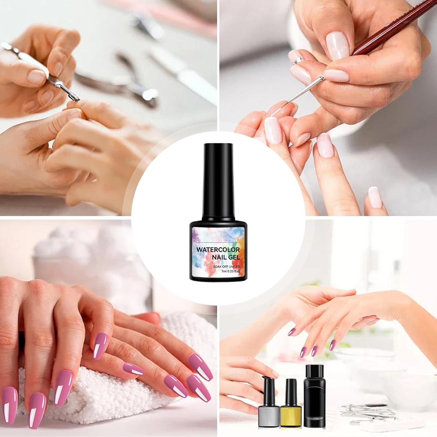 Gel Nail Polish,Uv Led Blossom Gel Polish - Personal Care Supplies, Beauty Accessories for Women and Girls Daily Work image number 5