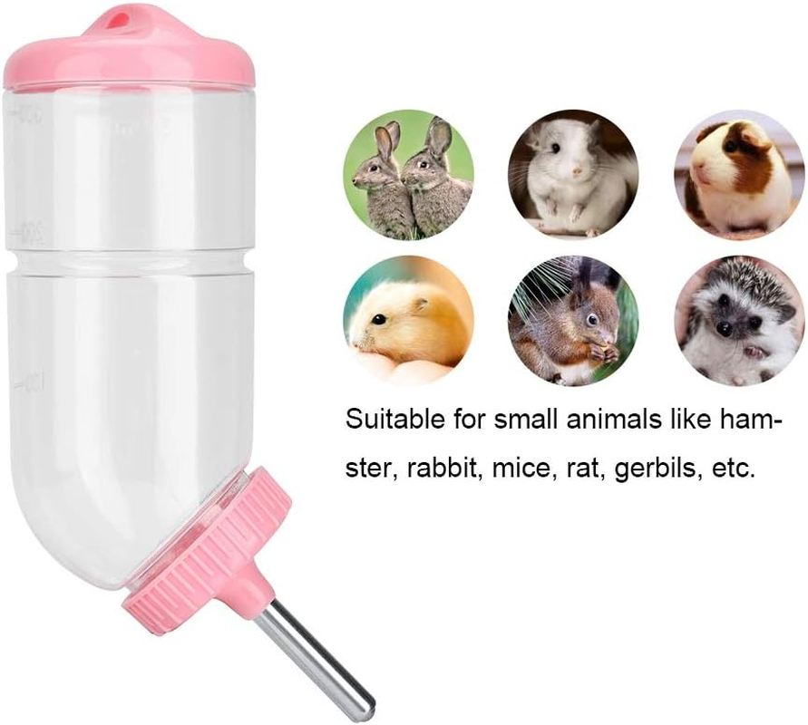 Small Animals Water Bottle Dispenser for Hamsters, Rabbits, Water Food