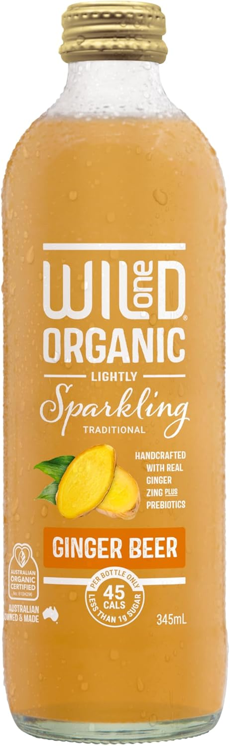 Wild One Ginger Beer Organic 345Ml image number 6