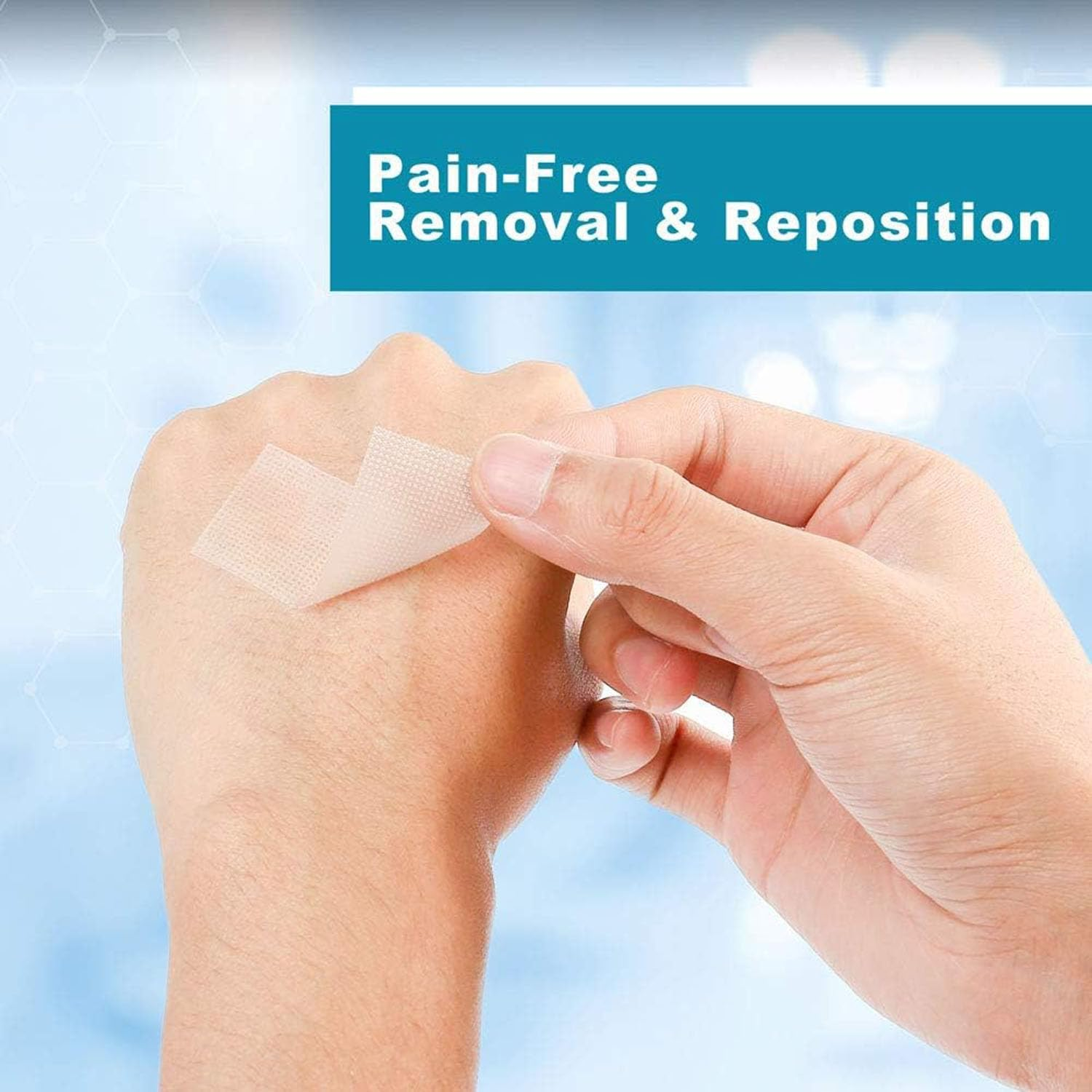 6 Rolls Transparent Medical Tape, 2.5Cm X 9.1M Breathable First Aid Paper Medical Tape, Clear First Aid Tape Roll, Medical Breathable Tape(White) image number 1