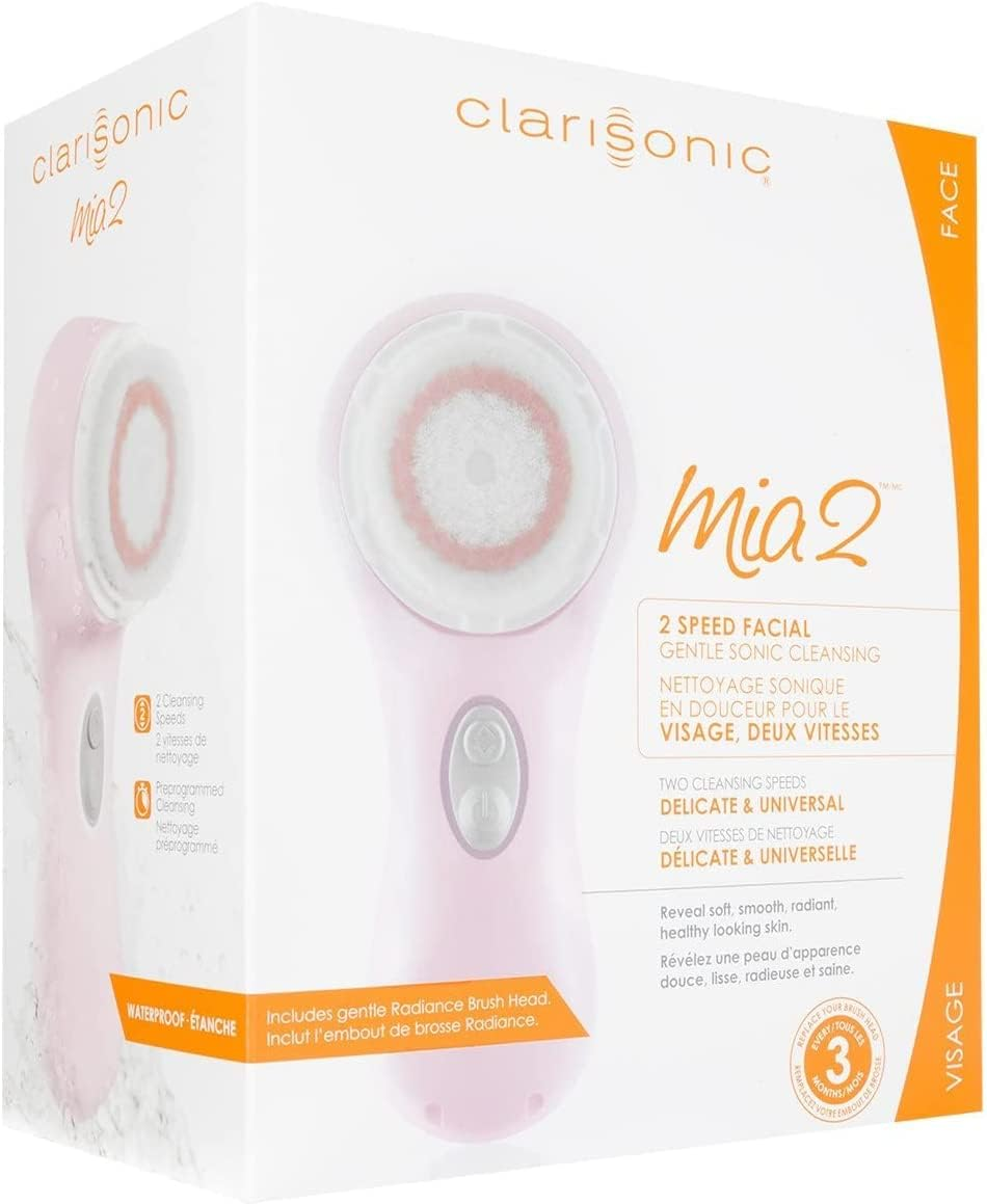 Clarisonic Mia 2, Sonic Facial Cleansing Brush System, Pink - Pink image number 3