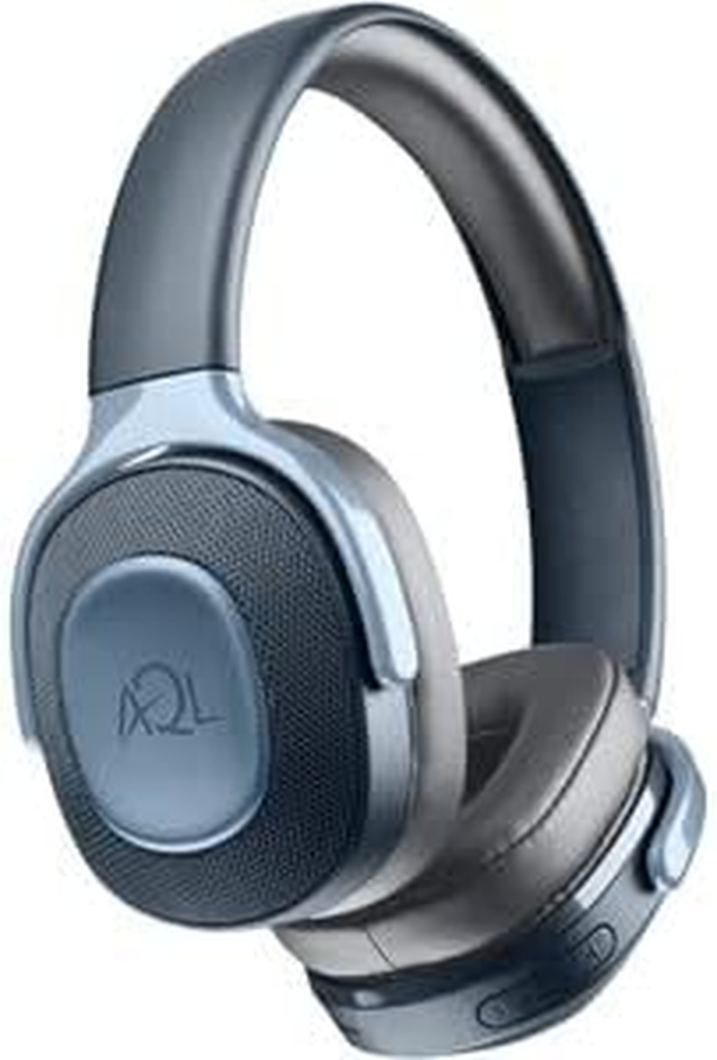 AQL Arkos | Universal Bluetooth Headphones with Ultra Light Folding Pavilions - Built-In Microphone - 300Mah Battery Charging Time 2 Hours - Playtime 25 Hours Approx. - Range 10 Mt - Blue image number 2