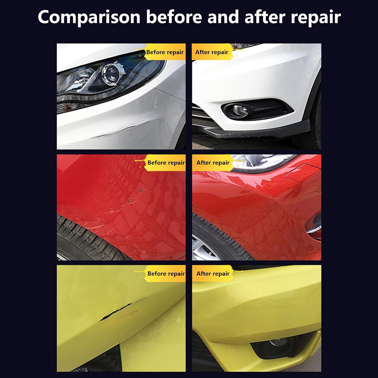 Car Scratch Repair Pen | Scratch-Filling Automotive Touch up Paint Pen | 12ML Weatherproof Quick-Drying Markers for Model Painting Fabric Decor Truck Motorcycle Industrial Labeling Wood Metal image number 3