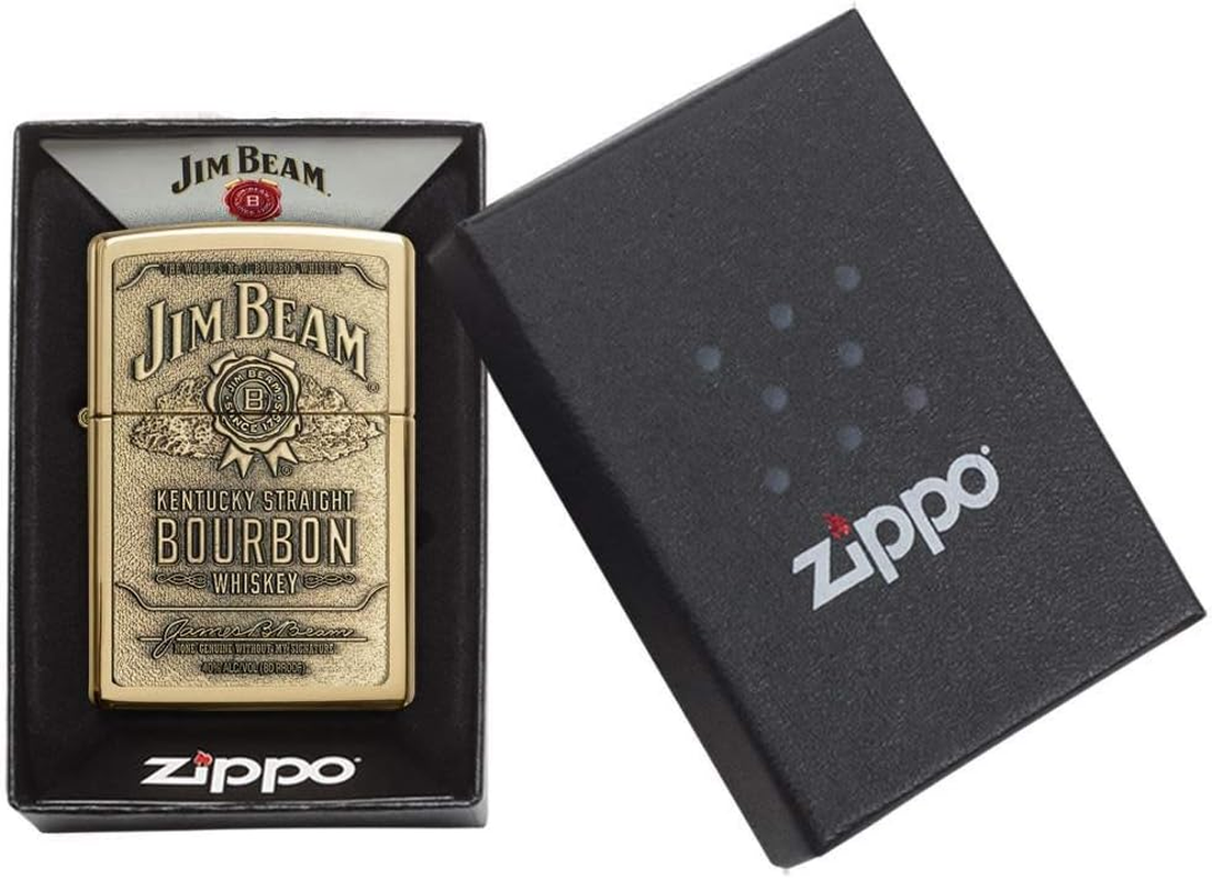 Zippo Jim Beam Lighters - Gold image number 5