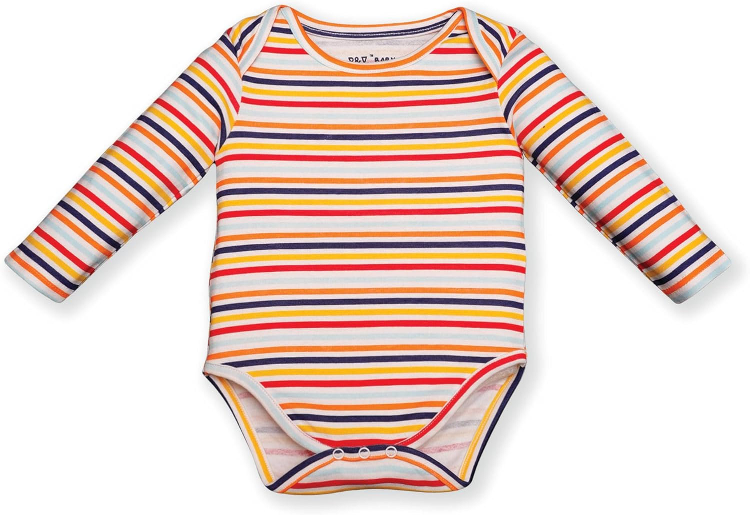 Baby 6 Piece Bodysuit Set with Space-Themed Print, Long Sleeves, 100% Cotton (Multi Pack of 6) image number 5