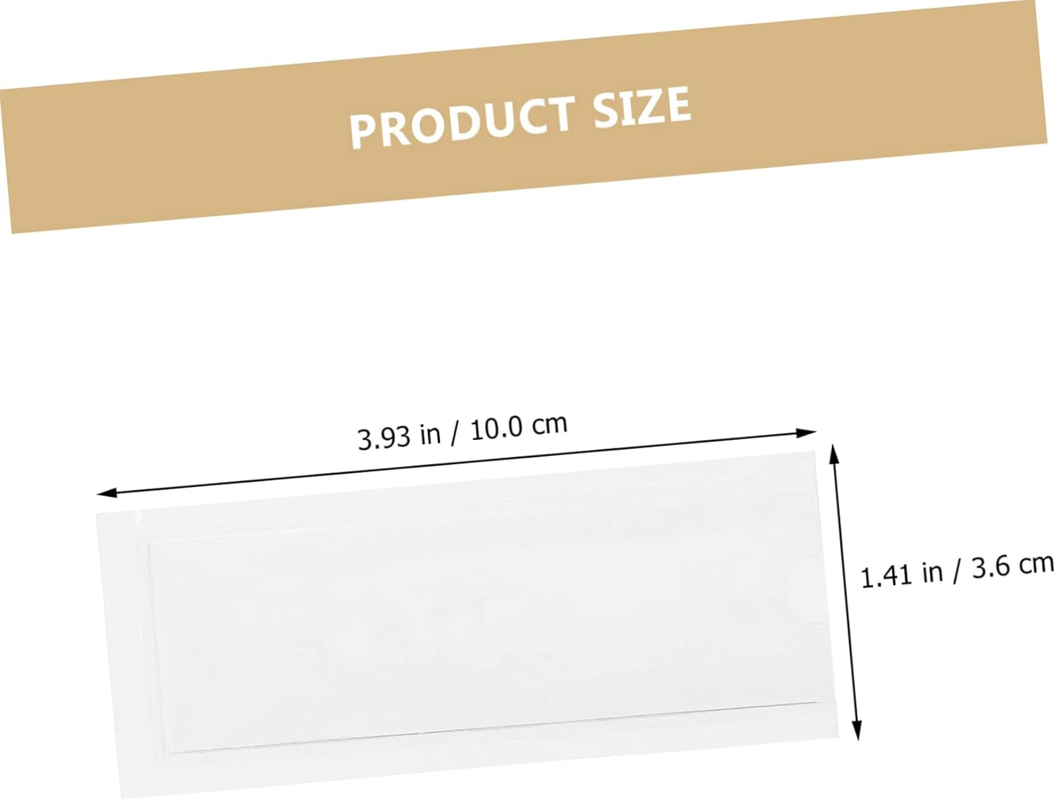 STOBOK 90Pcs Self-Adhesive TCG Sleeves Card Holders Passport Pouch Material Card Pouches for Trading Storage image number 2