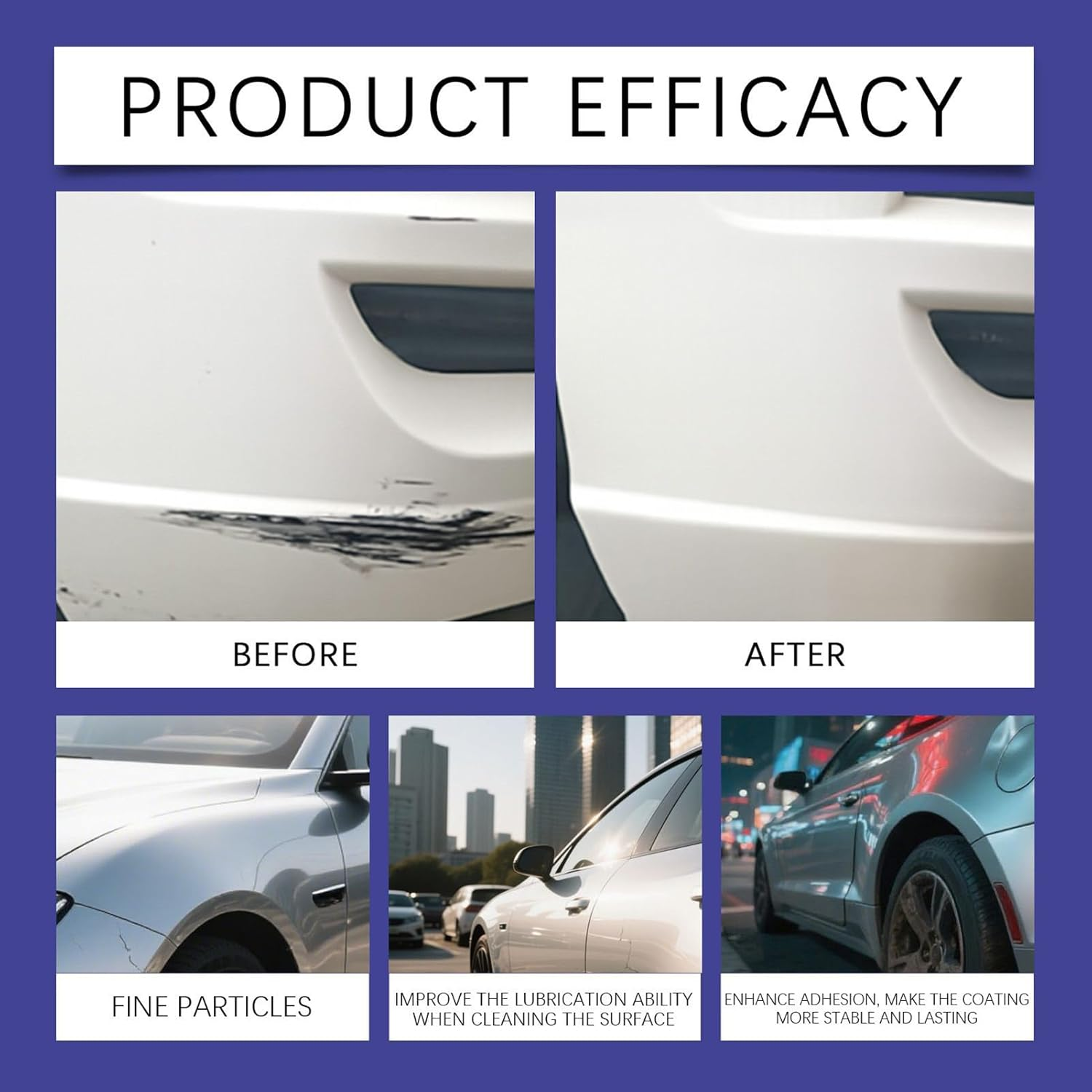 Car Paint Scratch Remover - Automotive Paint Polishing Product | Vehicle Polishing Agent - for Car Owners Truck Enthusiasts Detailers Fleet Managers Collectors Door Bumper image number 1