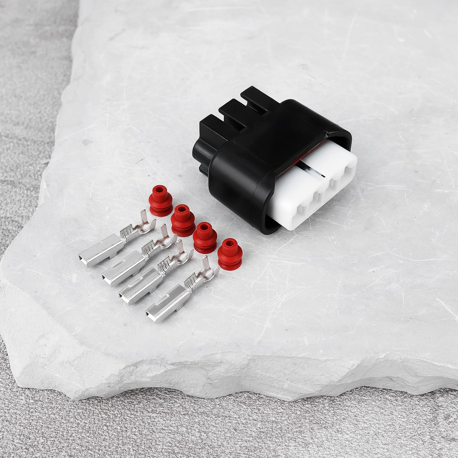 SING F LTD 4Pcs 4Pin Ignition Coil Plug Connector 90980-11885 Compatible with Toyota image number 4