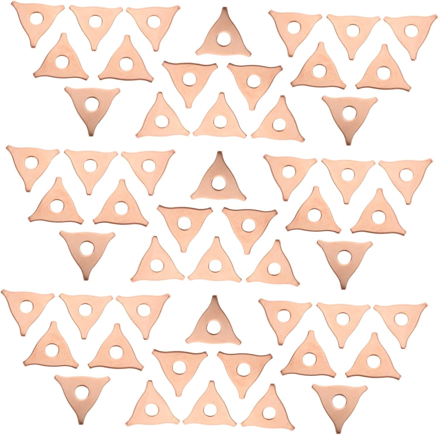 FOYTOKI 100Pcs Dent Pulling Rings for Metal Repair Auto Body Welding Tool Set Car Dent Removal Kit Tabs for Panel Welder Equipment