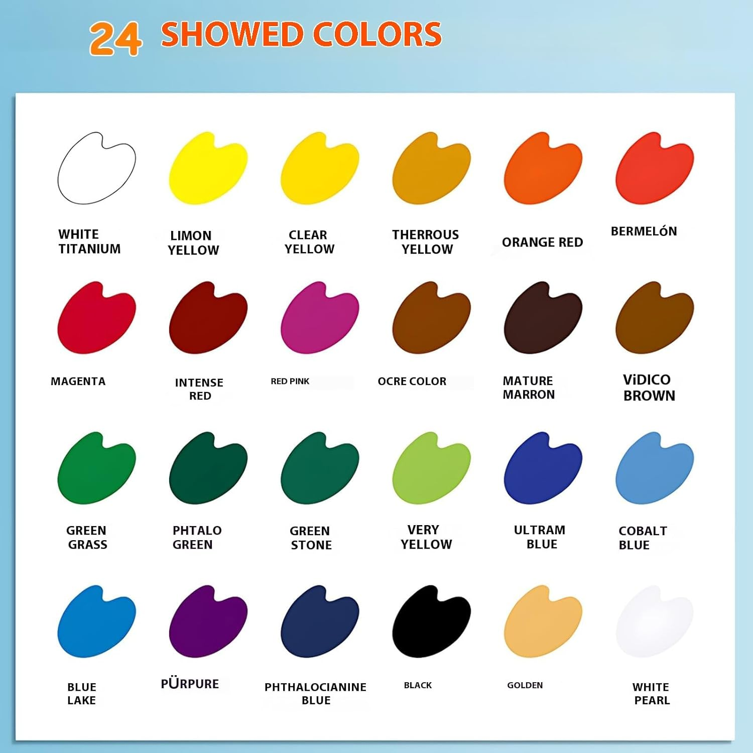 Textile Painting，Fabric Dye DIY Pack 24 Colors, Canvas Fabric Painting for Kids, Textile Painting Set for Adults and Art on Clothes, Shoes,Waterproof image number 4