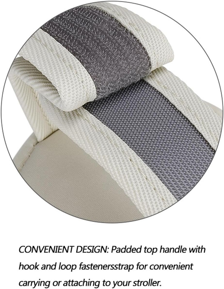 Frfik Breastmilk Travel Cooler - Milk Bottles Bag - Insulated Bottle Bags with Detachable Strap, Breast Milk Storage Bag Fits 2 Large 8Oz Bottles for Nursing & Working Mom