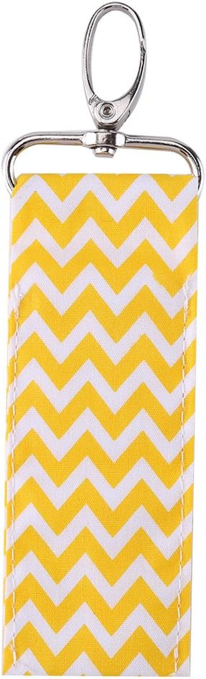 Haofy Lipstick Holder Keychain, Fashionable Design, Convenient Storage, Practical, Easy to Attach, Hot and Fashionable Accessory for Women, Unique Design (Yellow)