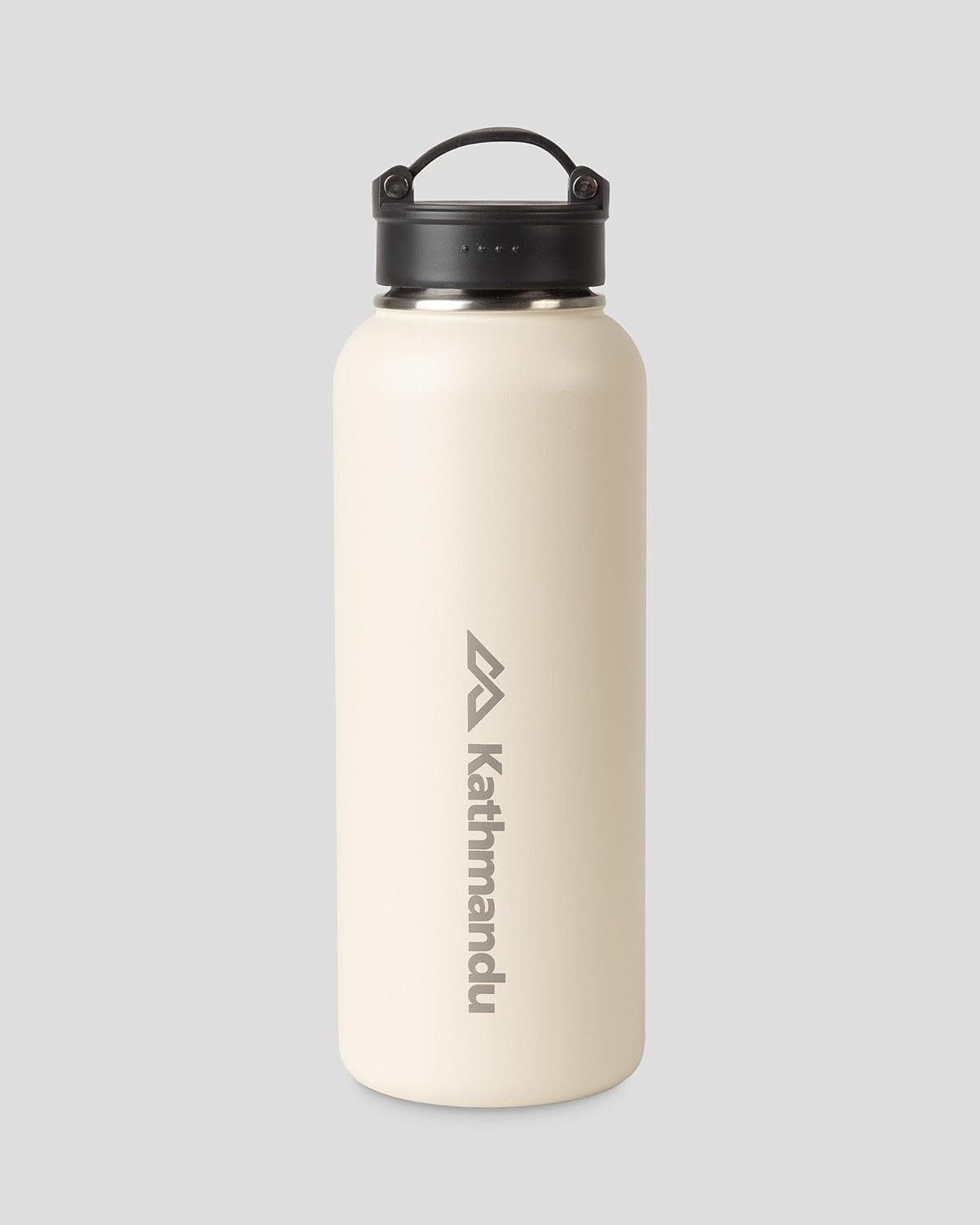 Kathmandu Carry Handle Insulated 1.2L Drink Bottle V2 Unisex Vanilla 1.2LT image number 3