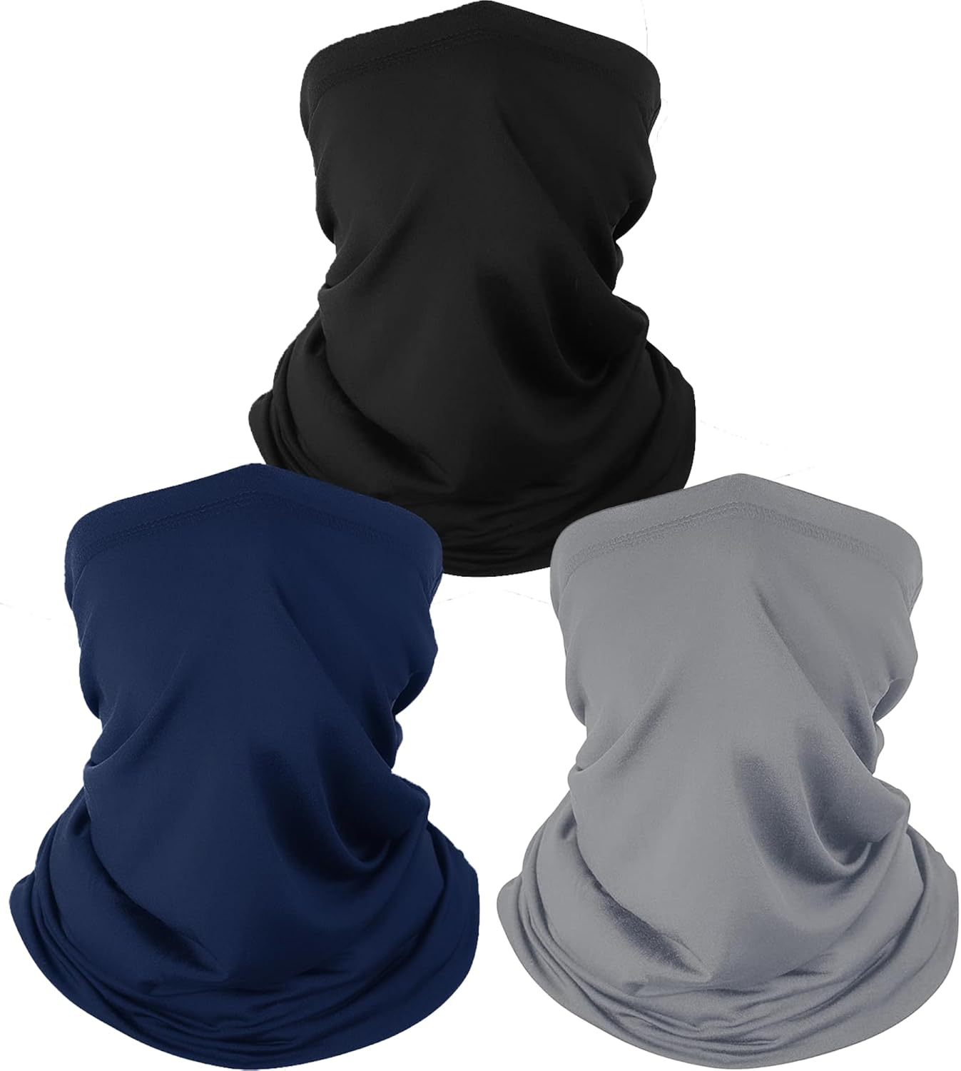 4Pcs Skull Mask Gaiter Mask Headwear Bandana Halloween Mask Balaclava Breathable Face Masks Neck Gaiter Scarf for Motocycle