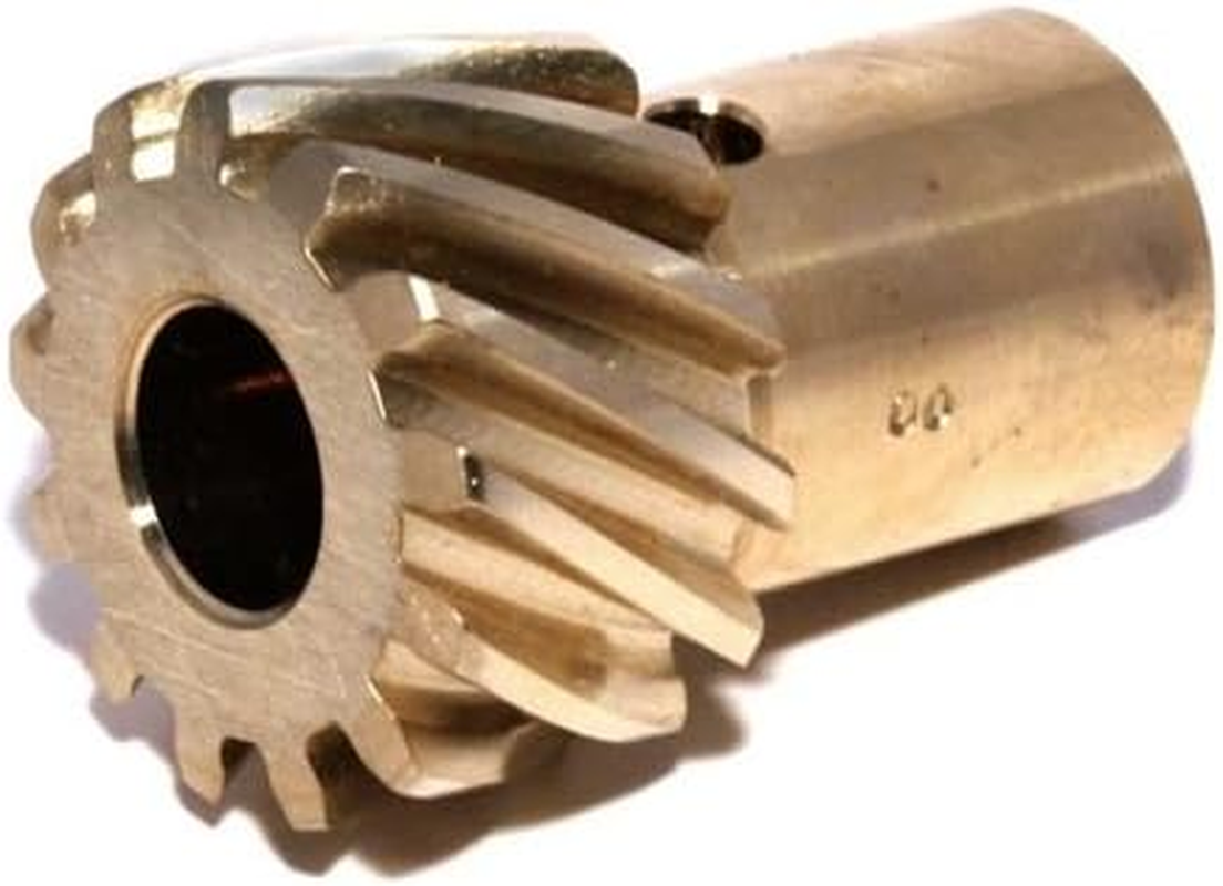 COMP Cams Distributor Gear, Aluminum, Bronze, Race, .500 In. I.D., Sbc/Bbc/For Chevrolet 200-262 V6 MSD Distributor, Each