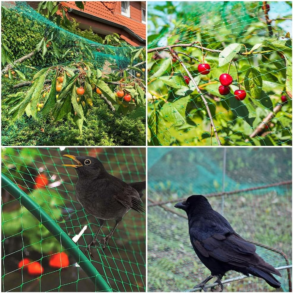 Cat Net for Balcony and Window, Cat Protection Net, Cat Net, Transparent Cat Net, No Drilling, Suitable for Bird Protection Net, Tight Mesh Bird Net, Bird Protection Net, 2 M X 10 M image number 6