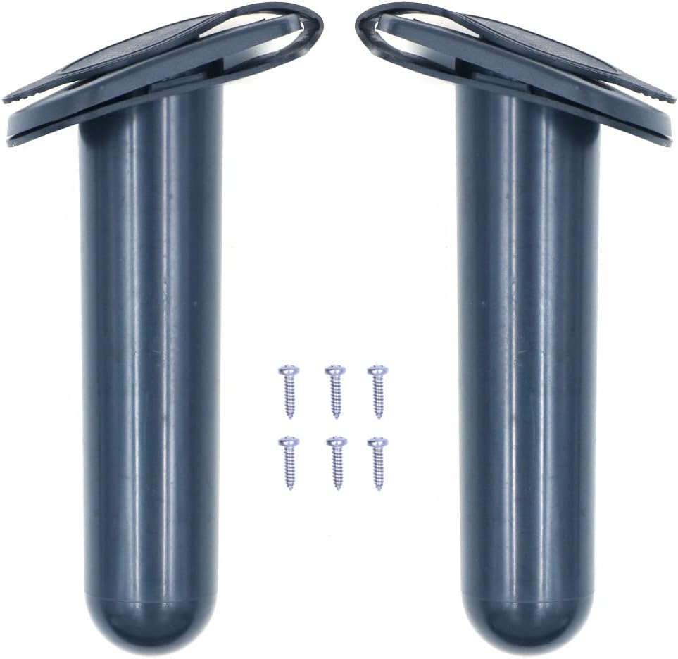 2X ZONADA Flush Mount Fishing Rod Holder Gasket Kayak Canoe Boat Side Tackle for Boat Fishing image number 1