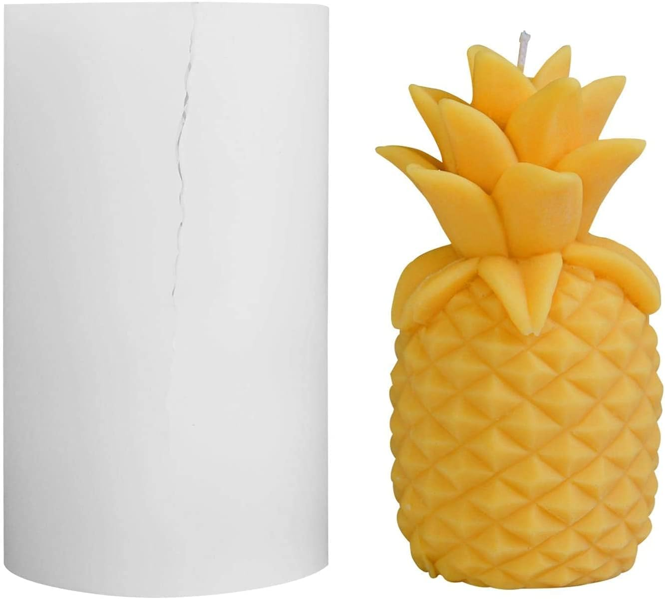 Candle Silicone Molds for Candle Making, 3D Simulation Fruit Mold Art Sculpture DIY Aromatherapy Plaster Mould image number 5