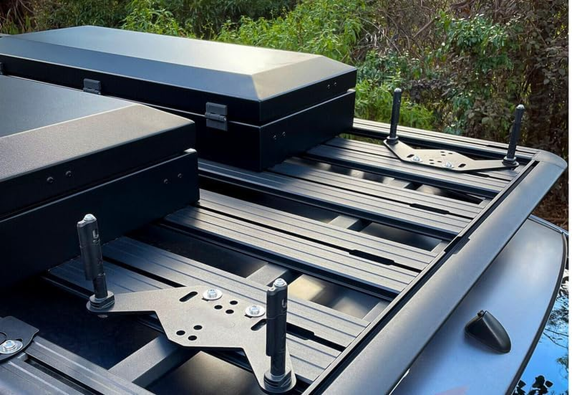 2 Flush Mounting Bracket for Maxtrax Mk11 Xtreme Suit Rhino Rack Pioneer Platform No Pins Recovery Track Bracket image number 2