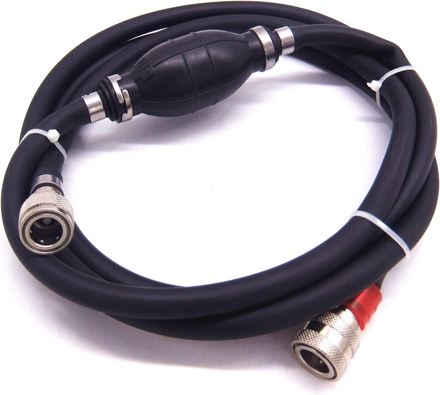 Southmarine 3B7-70200-3 3B7-70200-4 3B7702003 3B7702004 383-70200-0 383702000M 345-70200-0 345702000M Fuel Hose Assy with Primer Bulb for Tohatsu & for Nissan Outboard M NS MD 5-90HP 7.93FT image number 3