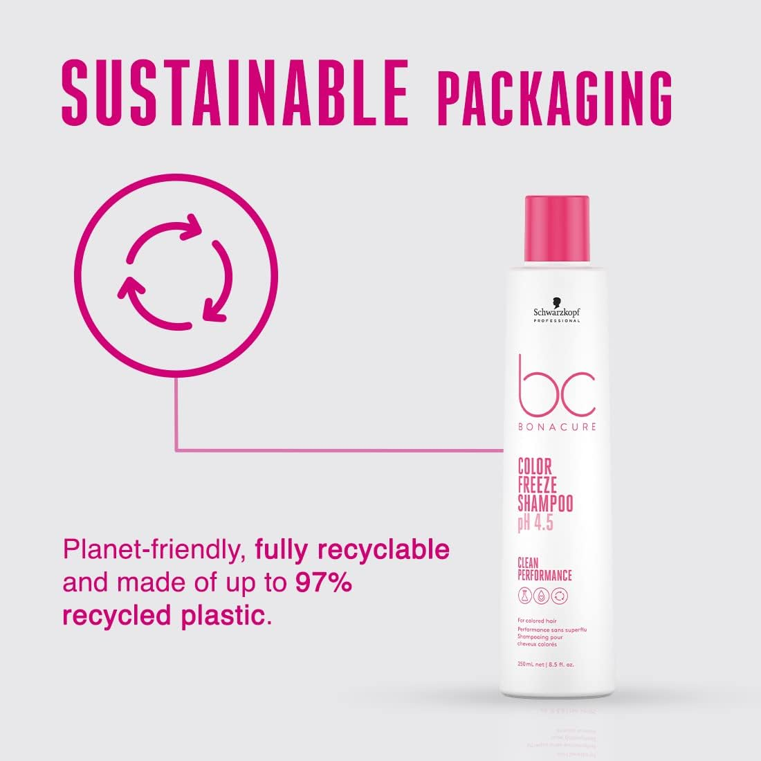 Schwarzkopf Ph 4.5 Color Freeze Silver Micellar Shampoo, 250 Ml image number 3