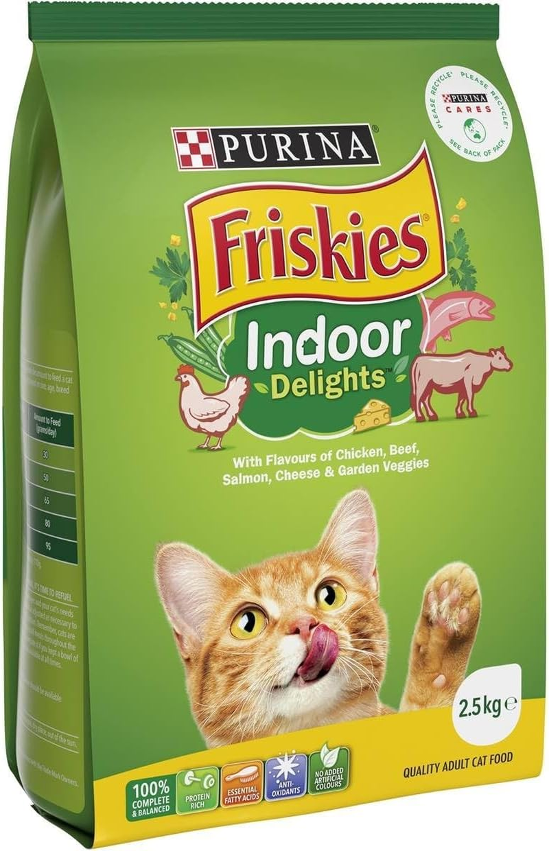 Purina Friskies Indoor Delights Adult Cat Food 2.5 Kg image number 2