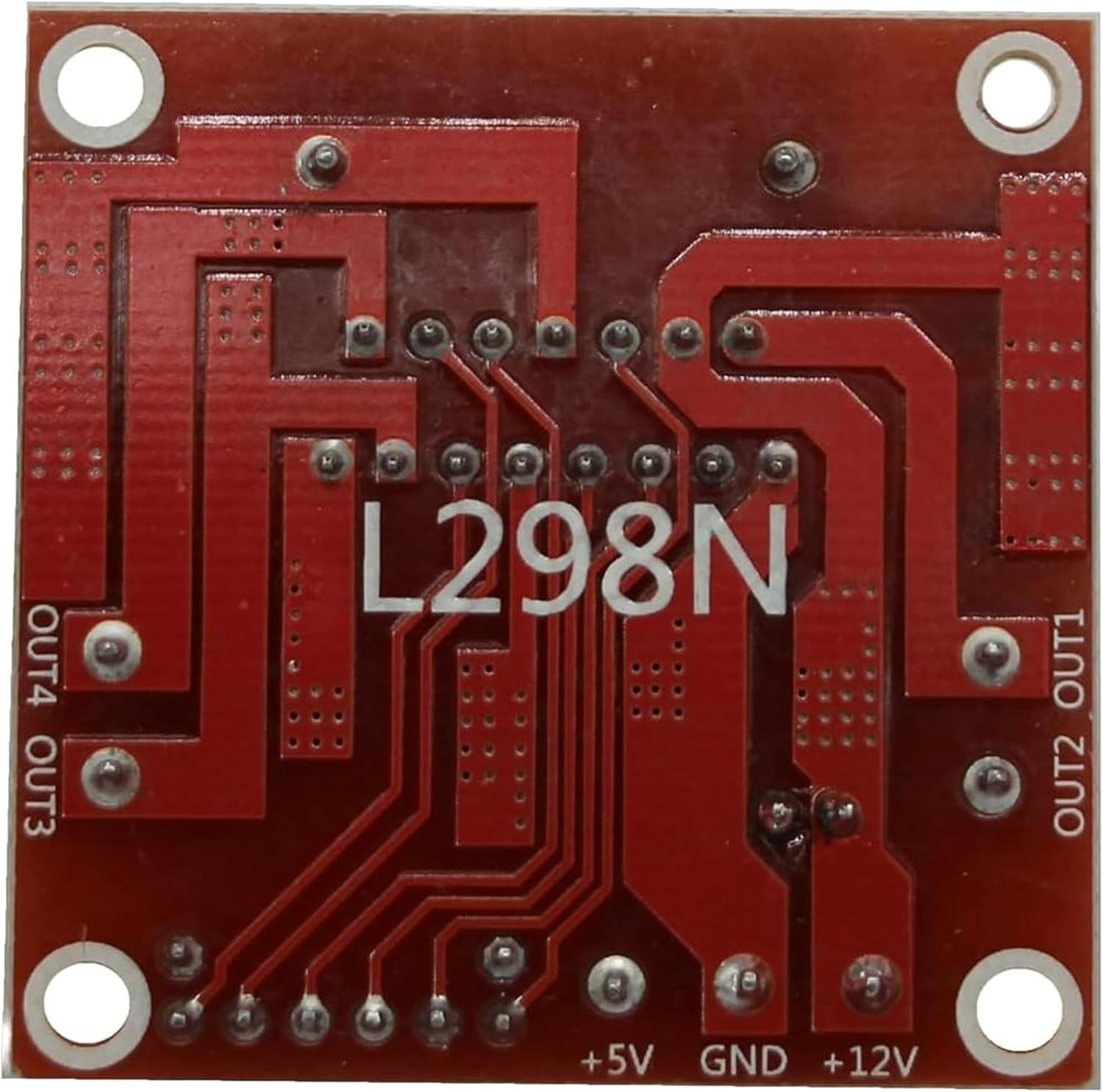 4Pcs L298N Stepper Motor DC Dual H-Bridge Motor Driver | Controller Module|L298N Motor Drivers Used for Arduino Intelligent Automotive Power Supply UNO MEGA R3 Mega2560 image number 5