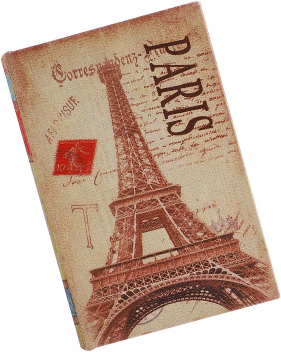 False Decorative Ornament Jewelry Keepsake Box Vintage Faux Book Model Treasure Chest Unique Home Office Decor Chic Book Shaped Storage Box for Accenting Any Room image number 4