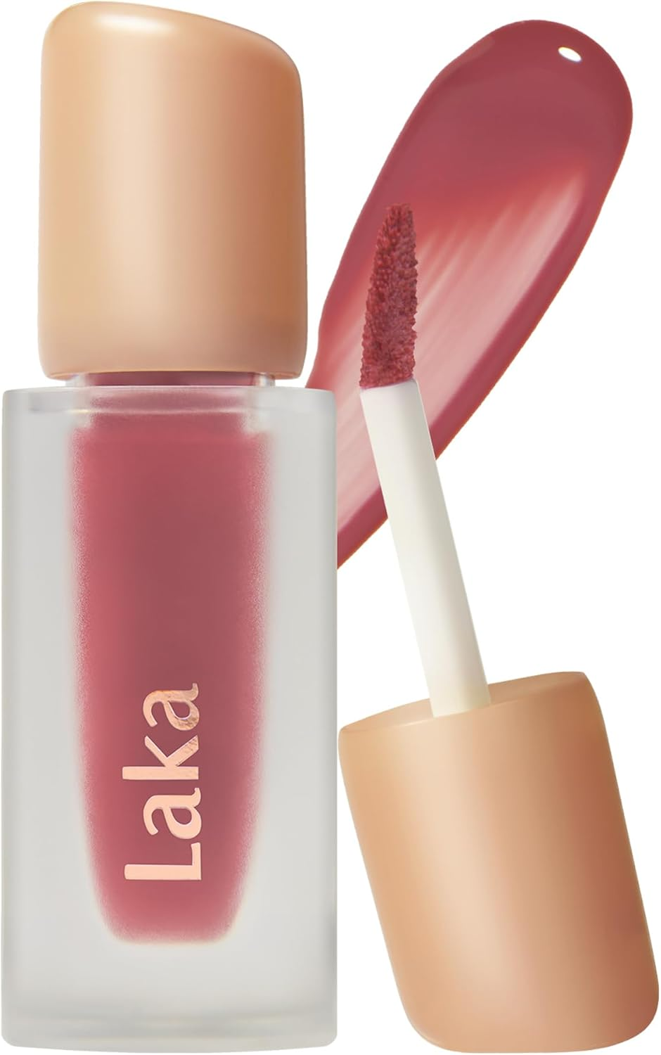 Laka Fruity Glam Tint #122 Rosy Rose Lip Color, Genuine Japanese Product image number 2