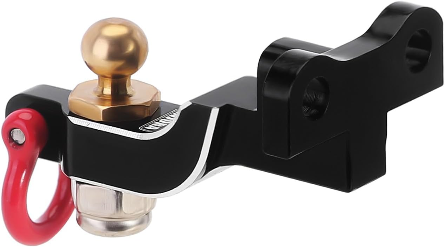 INJORA Drop Hitch Receiver CNC Aluminum Hitch for 1/18 RC Crawler TRX4M Upgrade,2Pcs image number 1