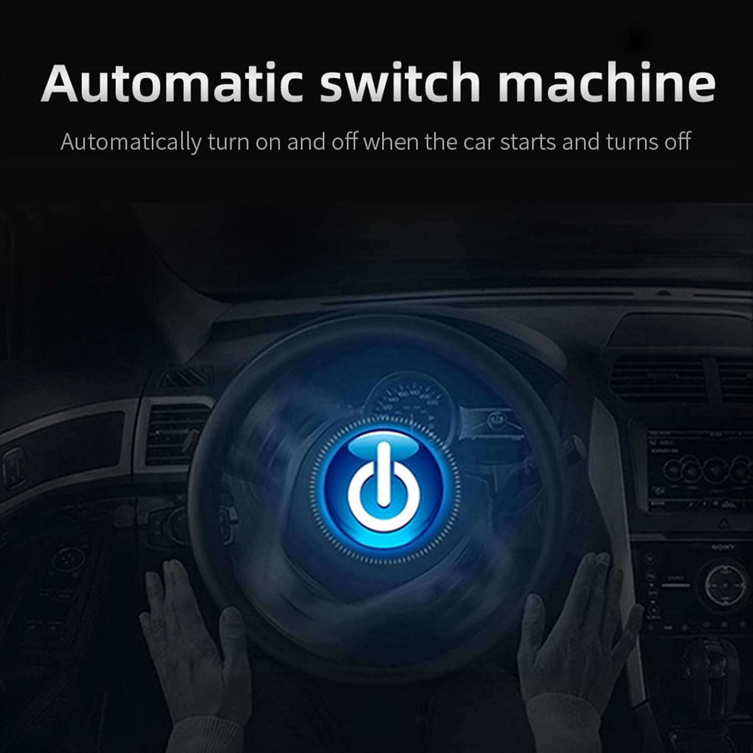 Heads-Up Display Digital Speedometer GPS KM/H Speedometer for Car Trucks Plug and Play Large Screen High-Definition Display