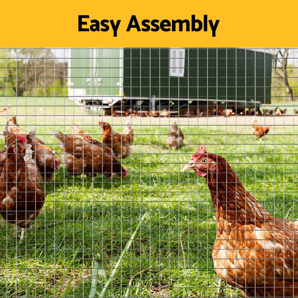 I.Pet Poultry Chicken Fence Pet Netting Wire Mesh Roll Duck Goose Coop 15Mx120Cm image number 4