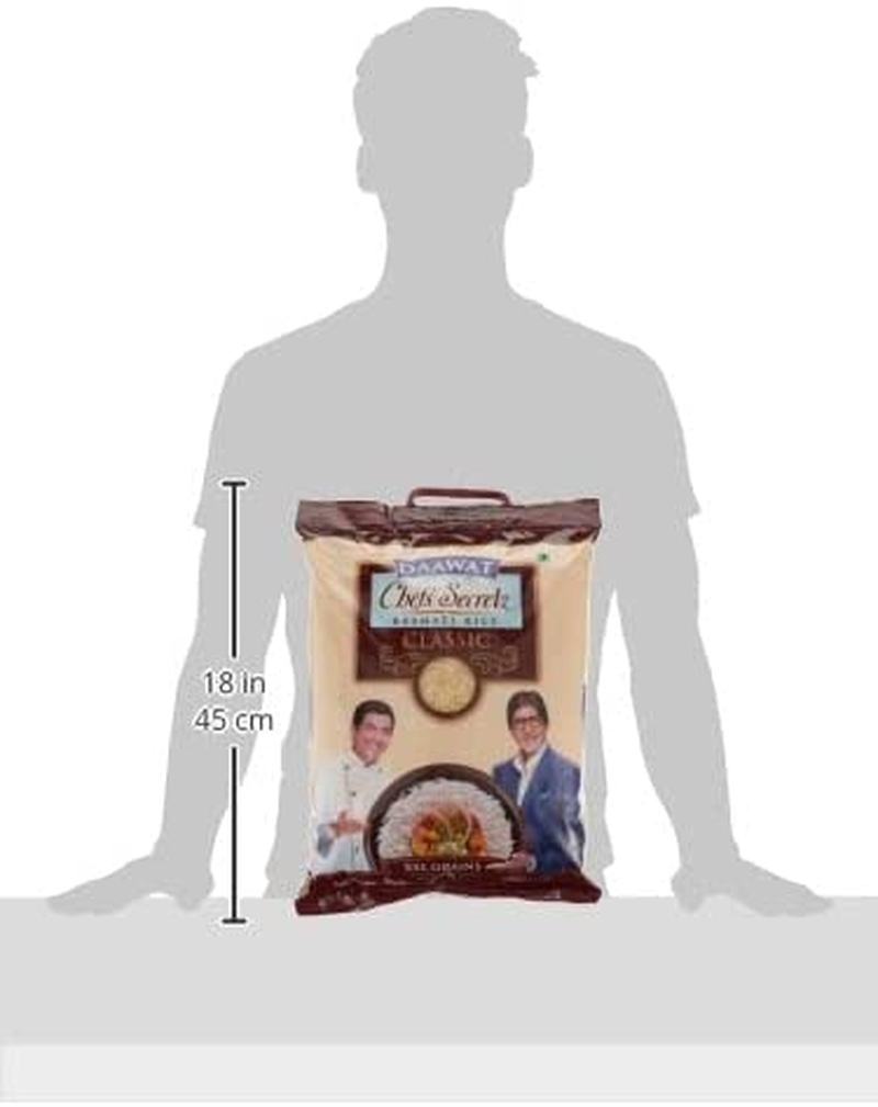 Daawat Chef'S Secretz Classic Basmati Rice, 5 Kg image number 3