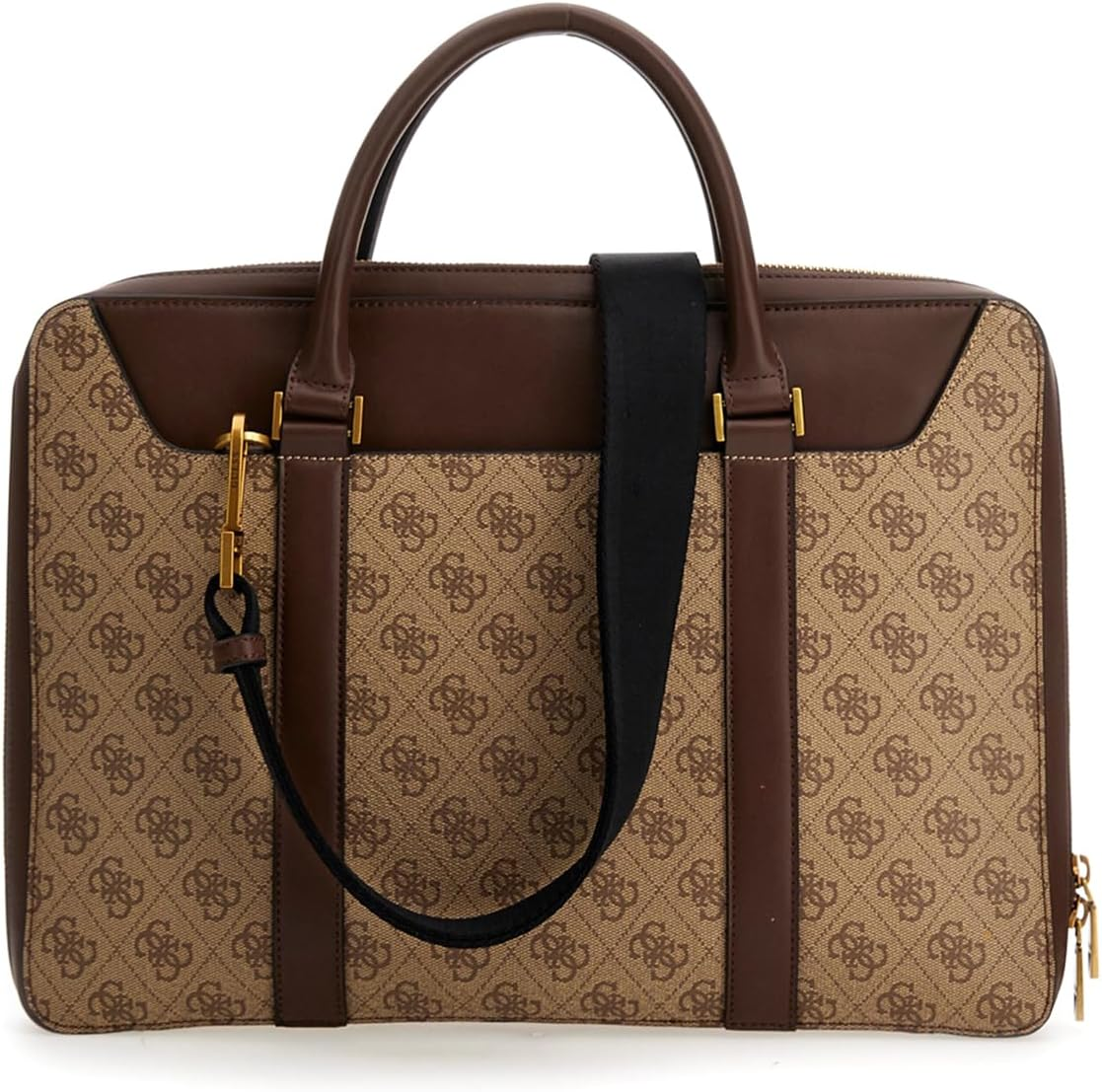 GUESS Men'S Needle SMRT Top Zp Crossbody Files, 4X38X27