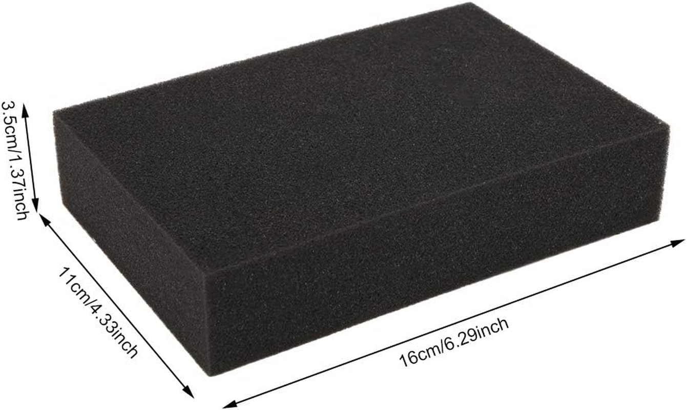 Needle Felting Pad Dense Foam 2 Pack Needle Felting Sponge Foam Mat Pin Cushion Mat Holder Black Large Rectangle Thickened Mat Sewing Wool Tool