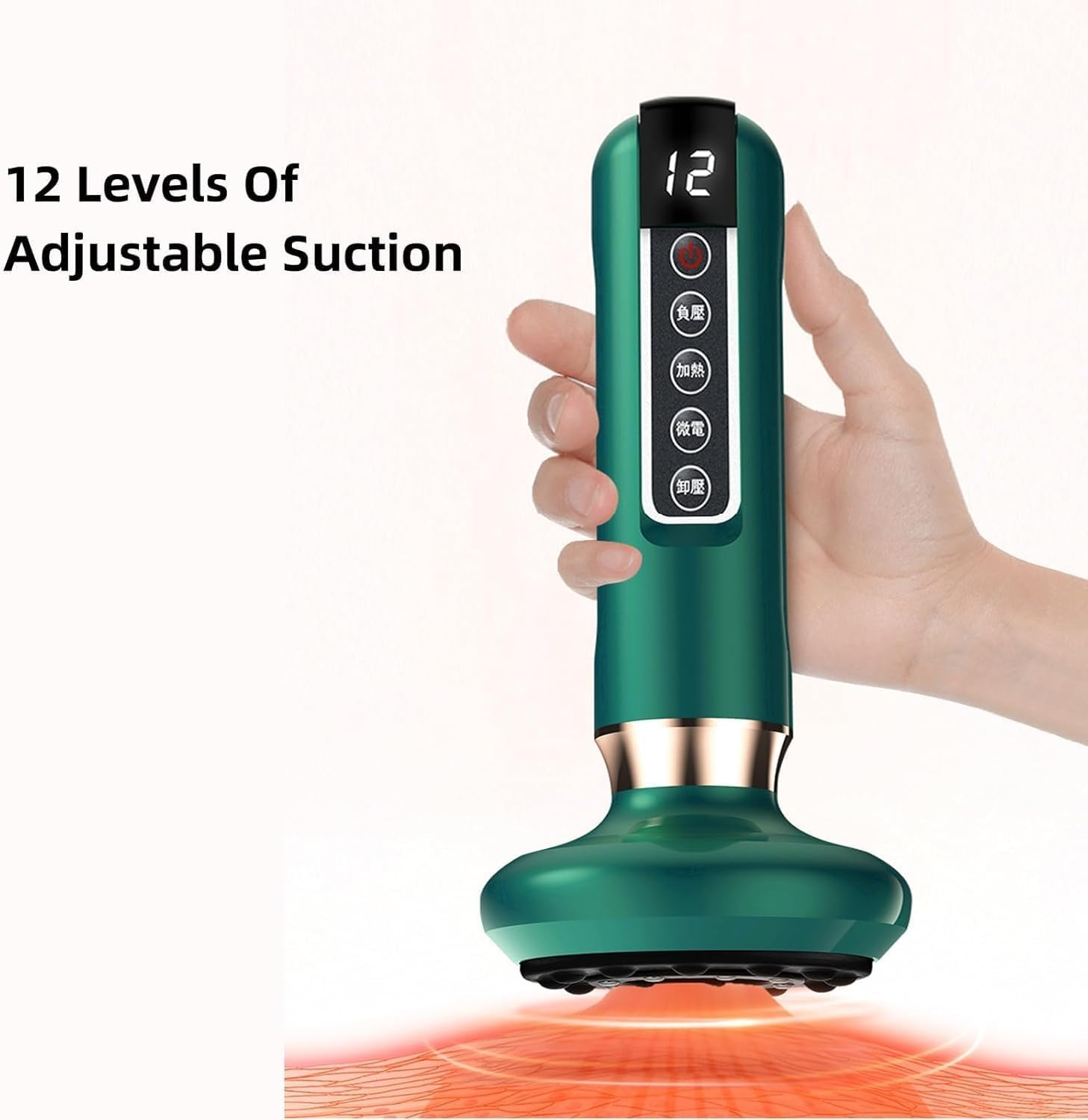 Cellulite, anti Cellulite Cellulite Massager - Handheld Electric Cavitation Contouring Body Sculpting Machine - Rechargeable Cordless Fat Vacuum Suction Remover Shaping Massage Toner Device image number 1