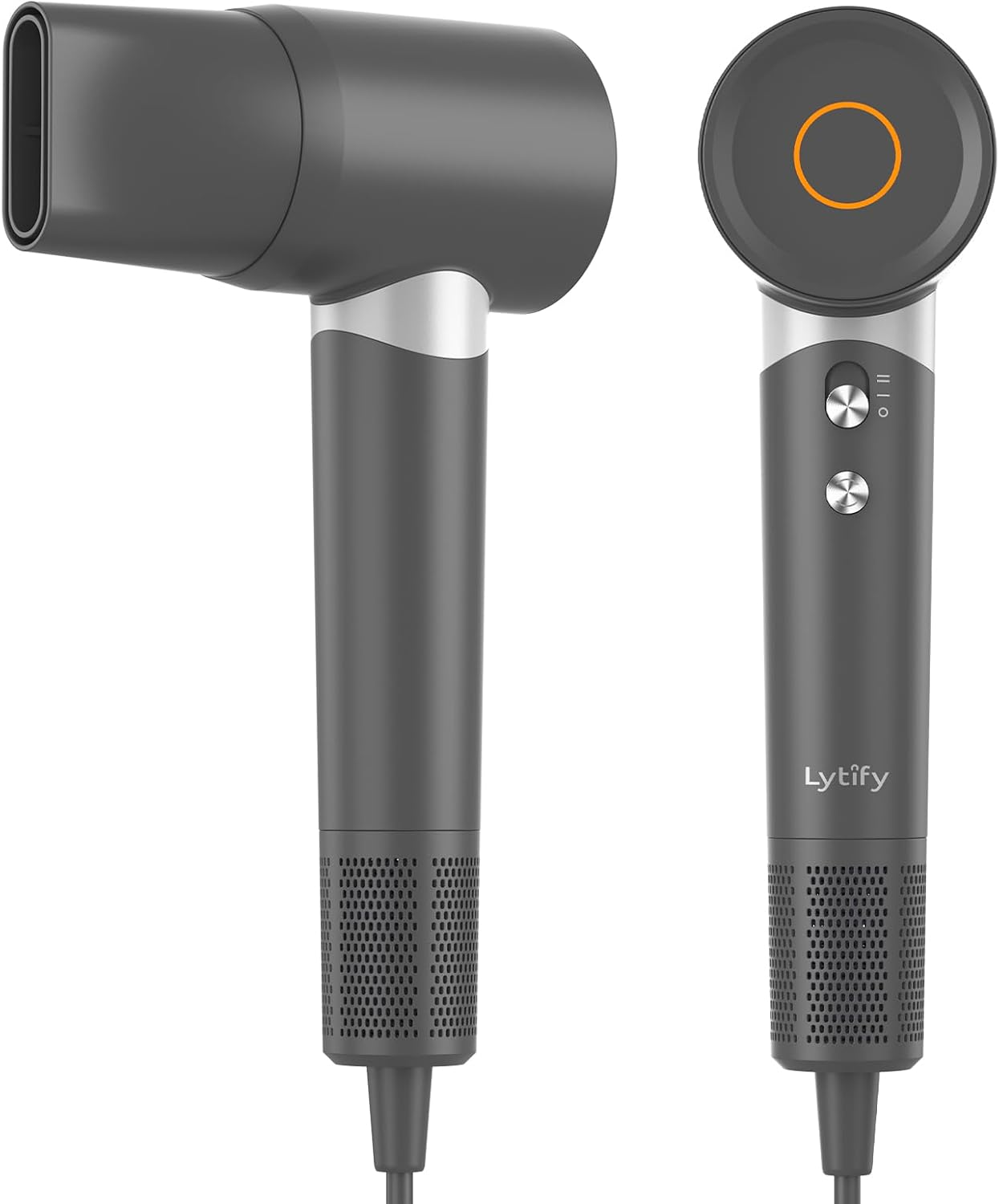 Lytify Lightweight Ionic Hair Dryer &ndash; Ultra-Quiet, Compact & Stylish Everyday Dryer for Smooth, Frizz-Free Hair, Quick-Dry Design with Magnetic Nozzle &ndash; Pearl White (AU Version)