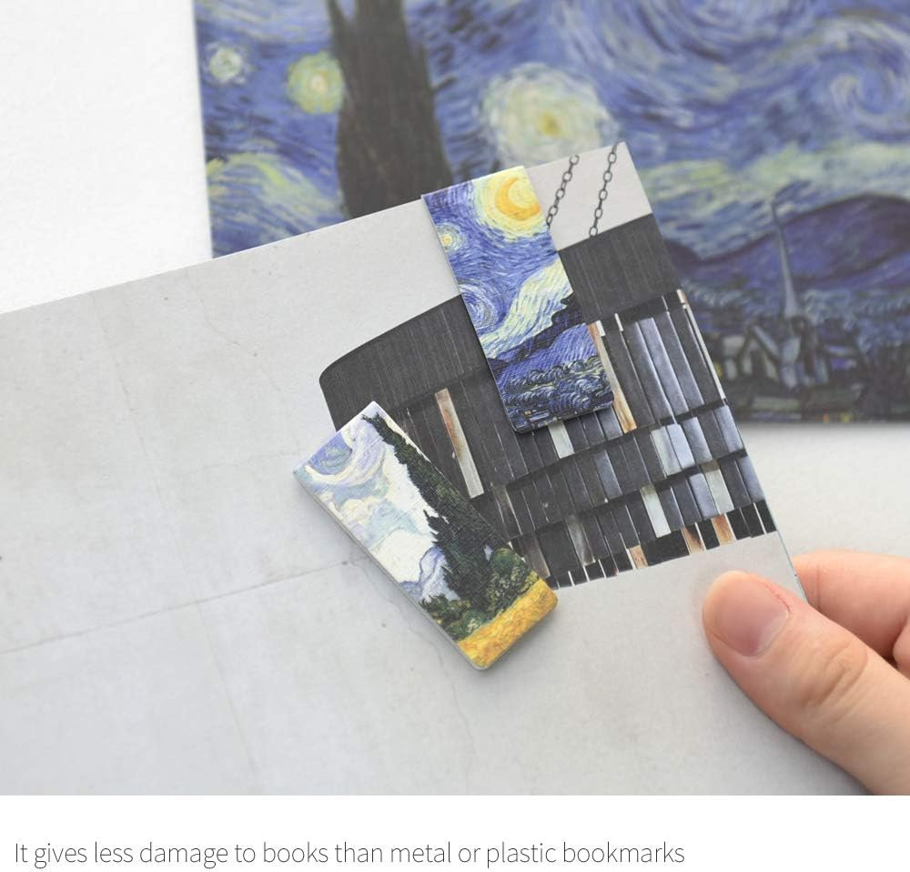 Monolike Magnetic Bookmarks Vincent Van Gogh, Set of 5 image number 3