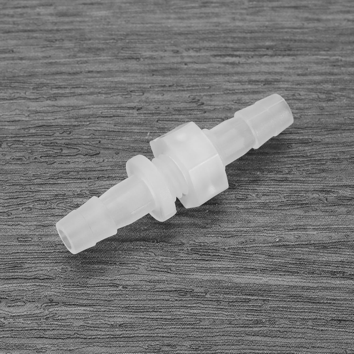 4Pcs 6Mm Plastic Pagoda Connectors Plastic Straight through Connector Barb Connector Plastic Straight In-Line Connector Plastic Hose Connector Fish Tank Accessories image number 6