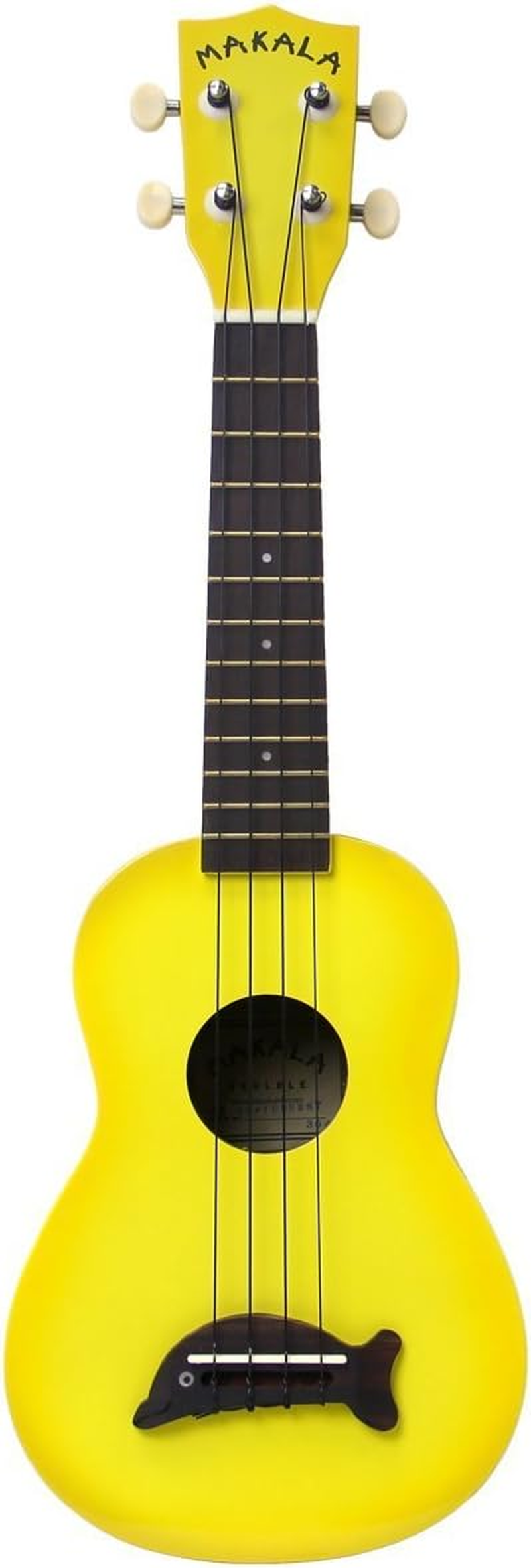 Makala MK-SD/YLB Yellow Burst Dolphin Bridge Soprano Ukulele image number 1