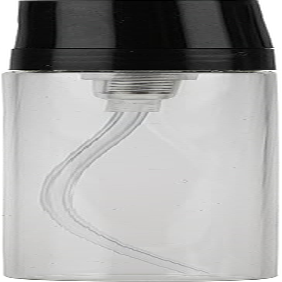 【AU STOCK】50 X Clear Glass Tester Spray Perfume Bottles with Black Atomizer and Overcap | Refillable Travel Spray Empty Bottle for Perfume (50, Clear with Black Atomizer)