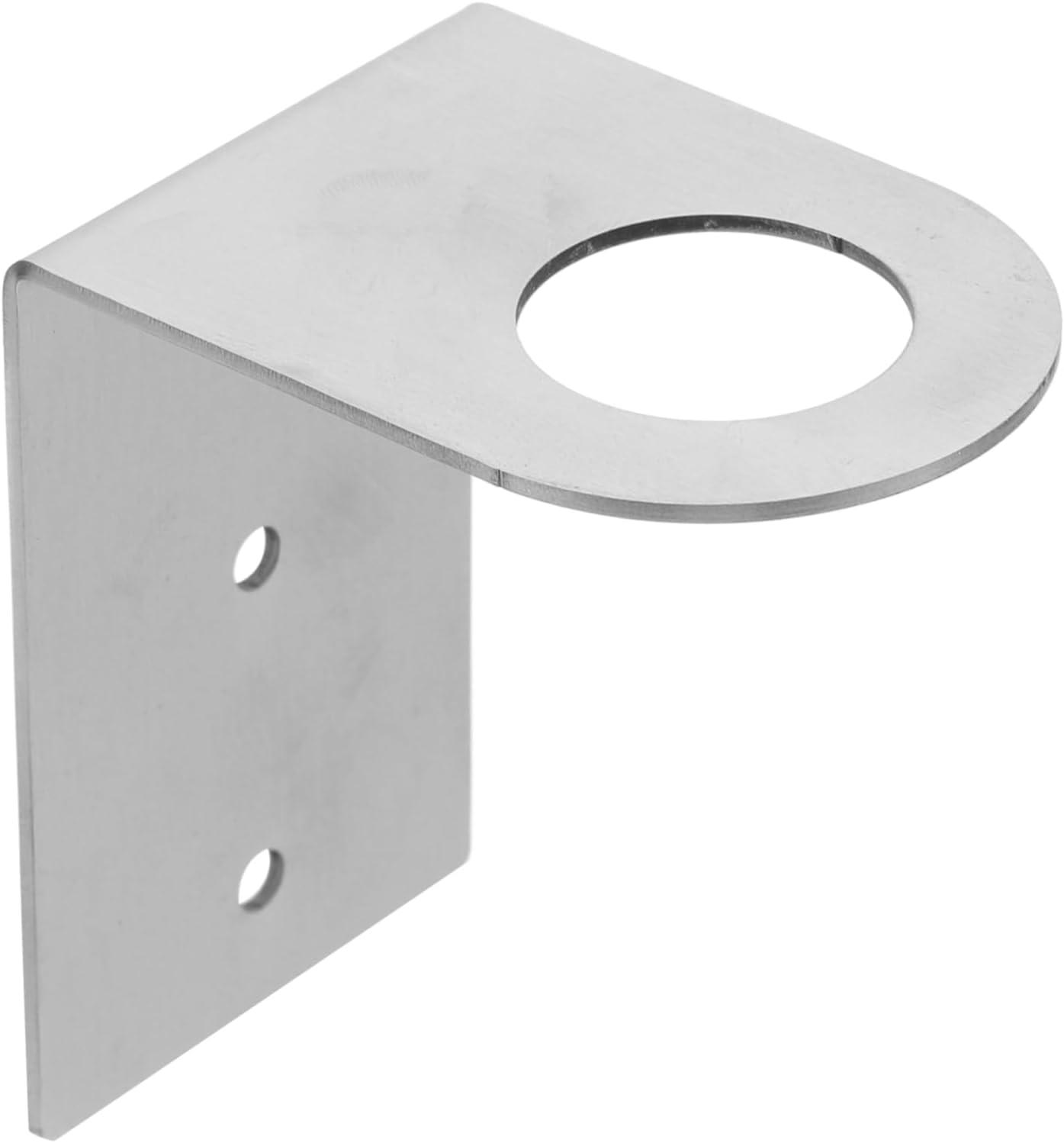 Ciieeo 3Pcs Bathroom Soap Dispenser Holder Shampoo Hanging Rack Hand Pump Bottles Dispenser Stand Detergents Holder Rack Non-Drilling Bathroom Stand Jar Hanger Rack Silver Stainless Steel image number 4