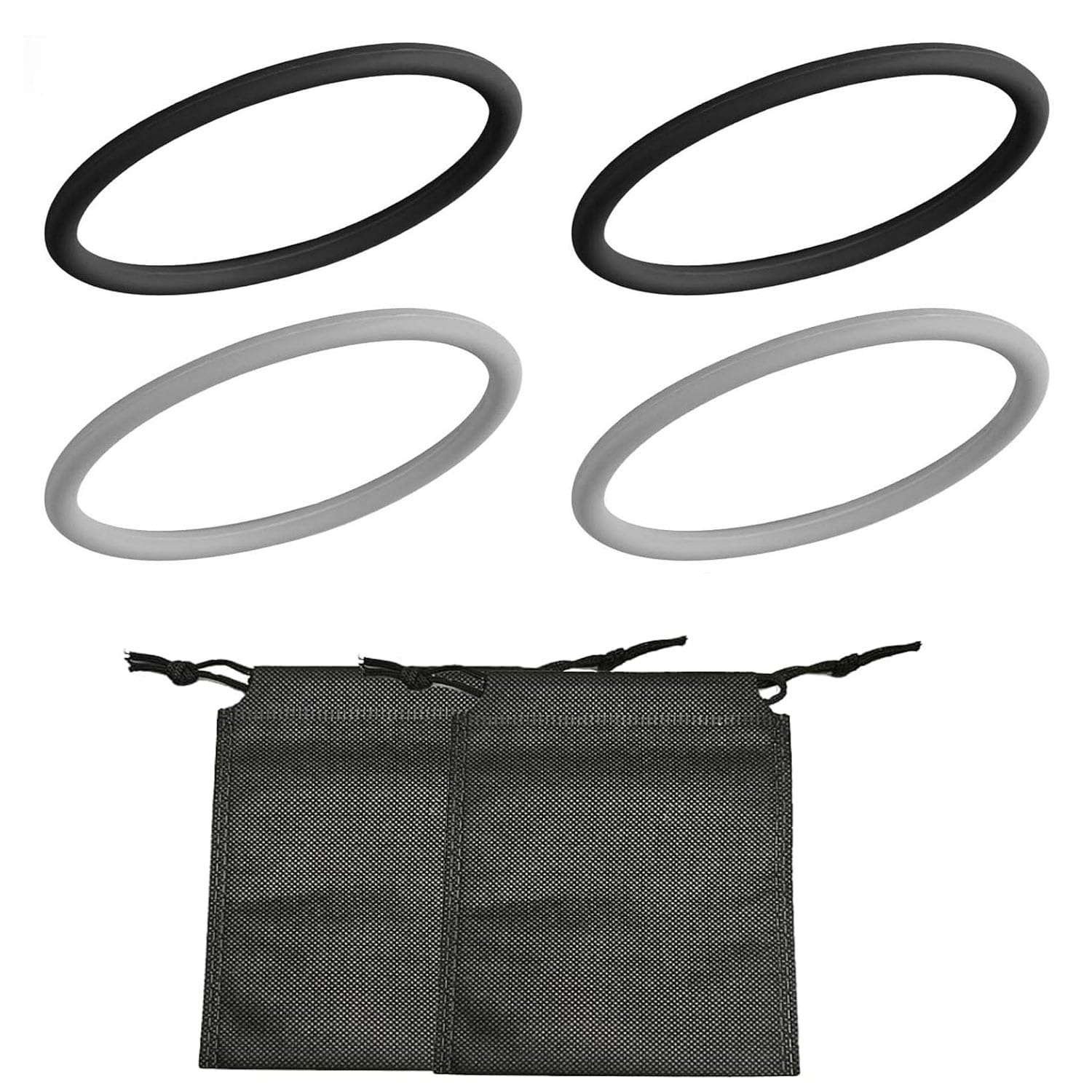 Silicone, Silicone Elastic Knee Rings, Sports Fixation and Protection, Basketball Knee Tendon Stabilization image number 1