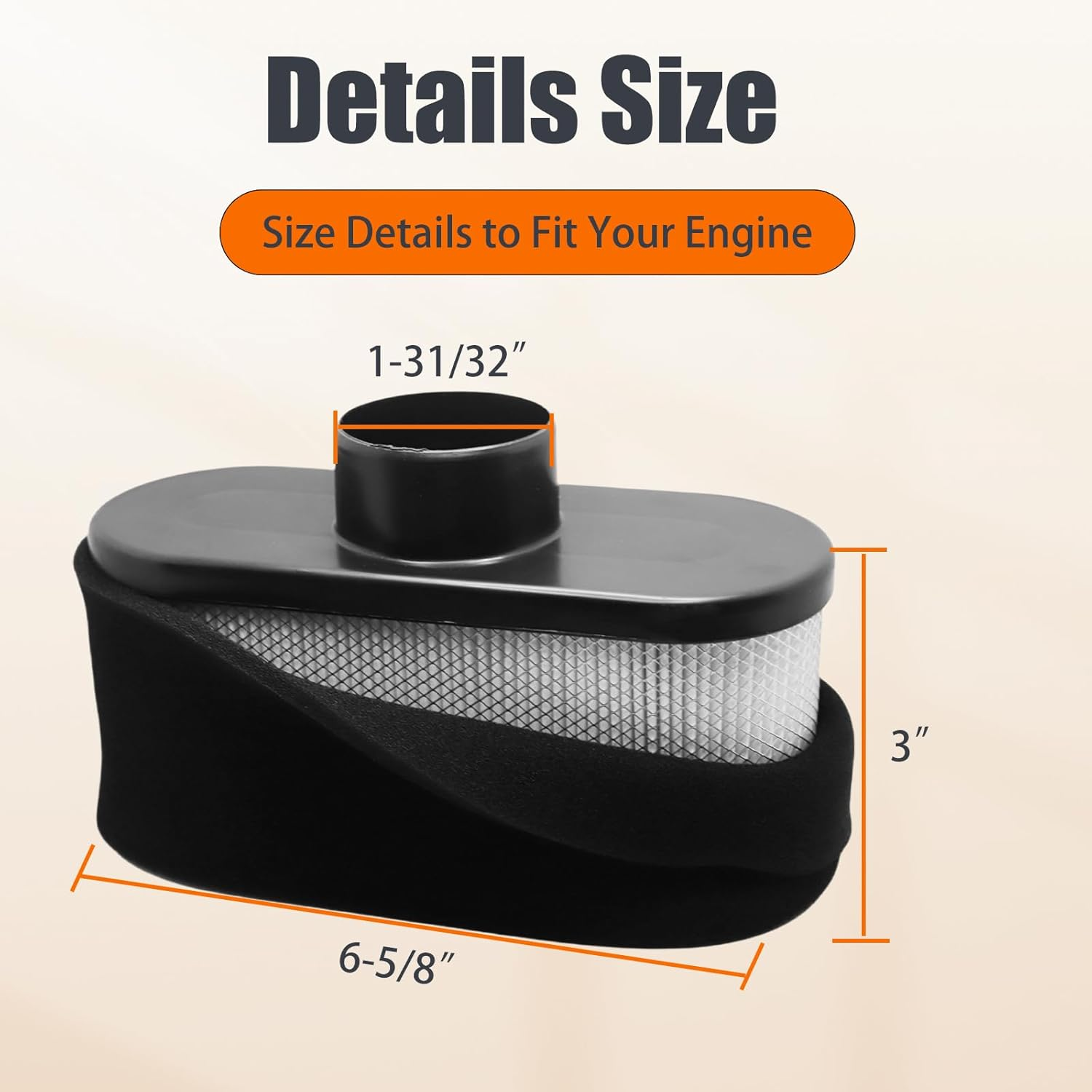 Caalii Tune up Kit for Husqvarna Z254F Parts, Oil Filter Air Filter for Husqvarna Zero Turn Lawn Mower.Gravely Oil Filter for Kawasaki Oil Filter RF651V FR730V FS481V FS541V FS600V FS730V. image number 3